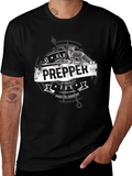 Old Prepper Fox T-Shirt Prep To Survive