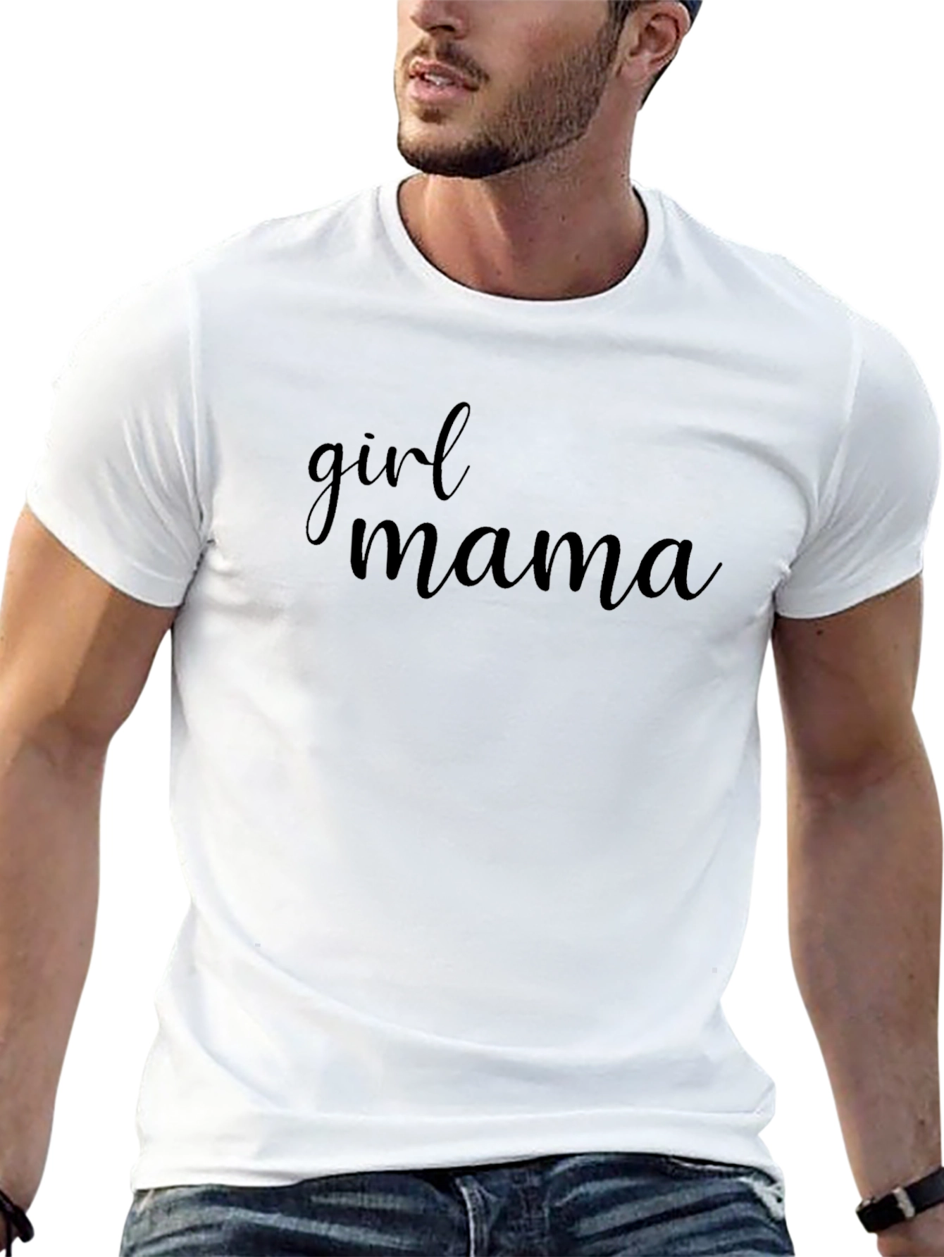 Girl Mama Graphic Tee - Stylish Mom Life Shirt