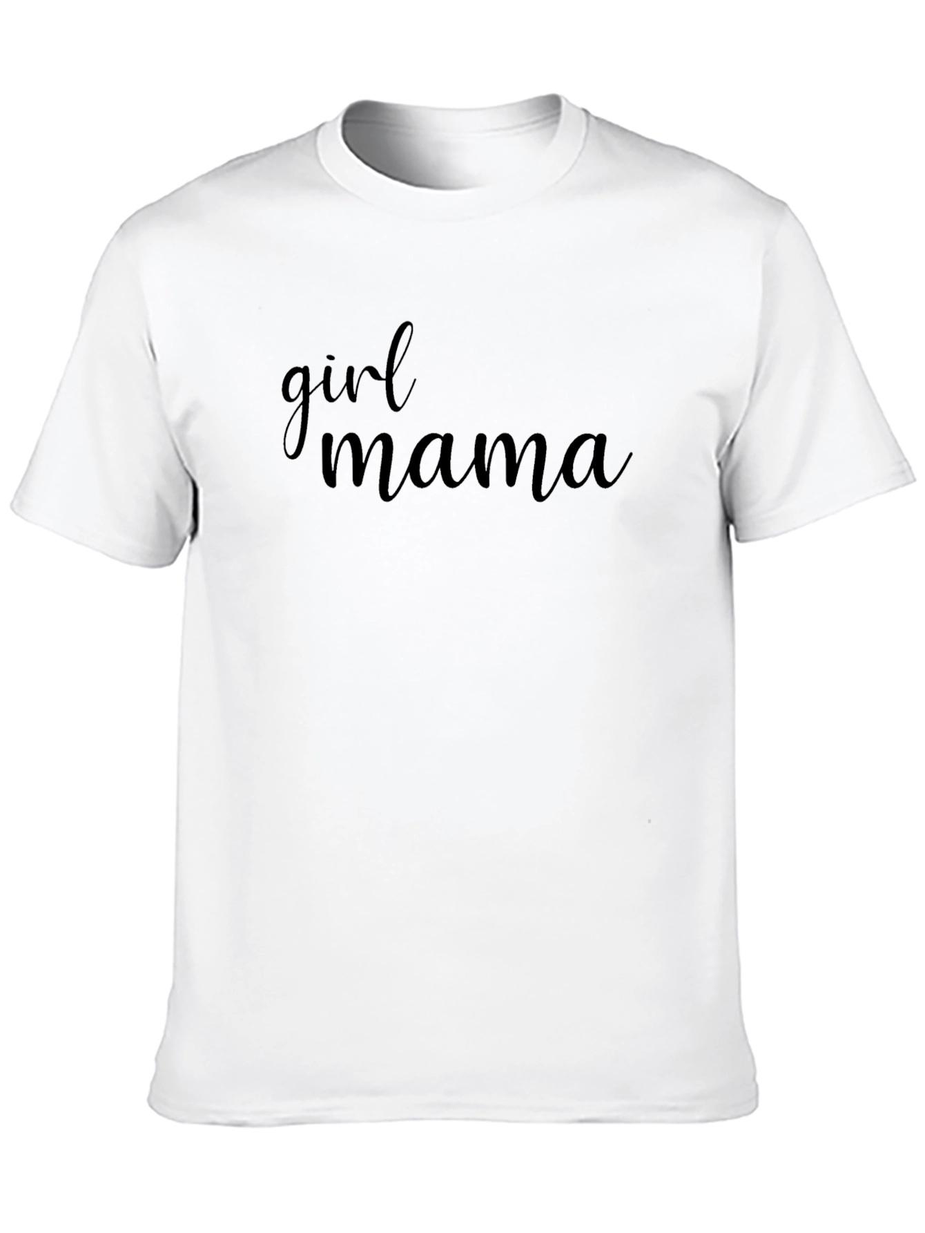 Girl Mama Graphic Tee - Stylish Mom Life Shirt