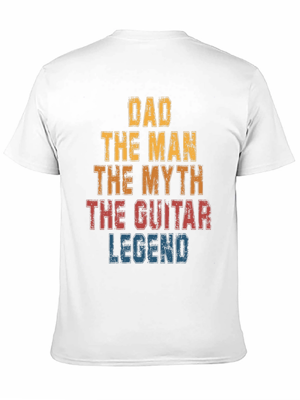 Dad The Man The Myth Guitar Legend T-Shirt