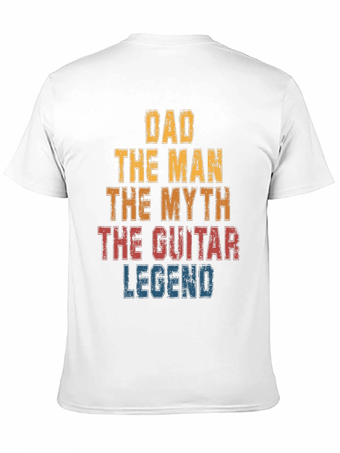 Dad The Man The Myth Guitar Legend T-Shirt