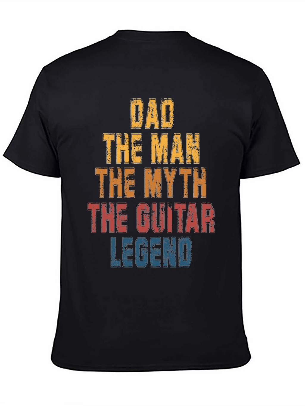 Dad The Man The Myth Guitar Legend T-Shirt