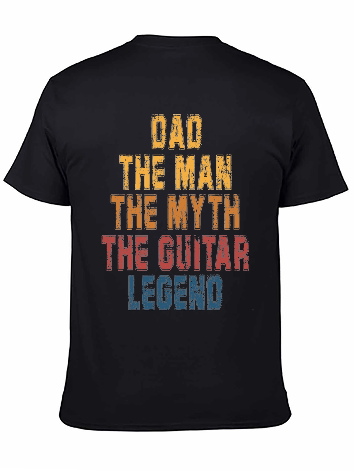 Dad The Man The Myth Guitar Legend T-Shirt