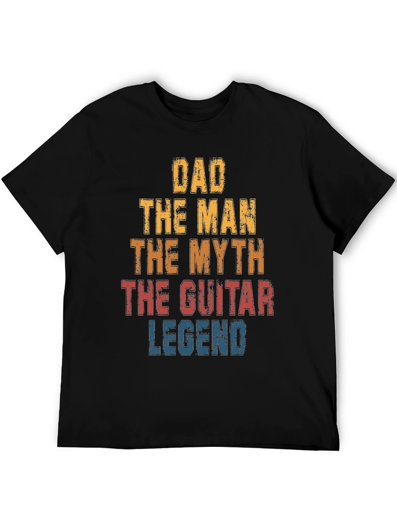 Dad The Man The Myth Guitar Legend T-Shirt