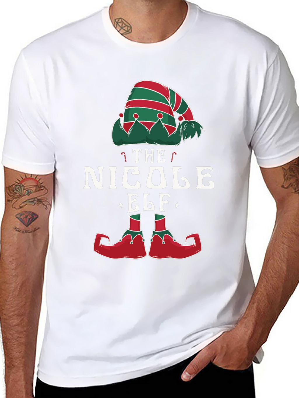 Nicole the Elf Christmas T-Shirt