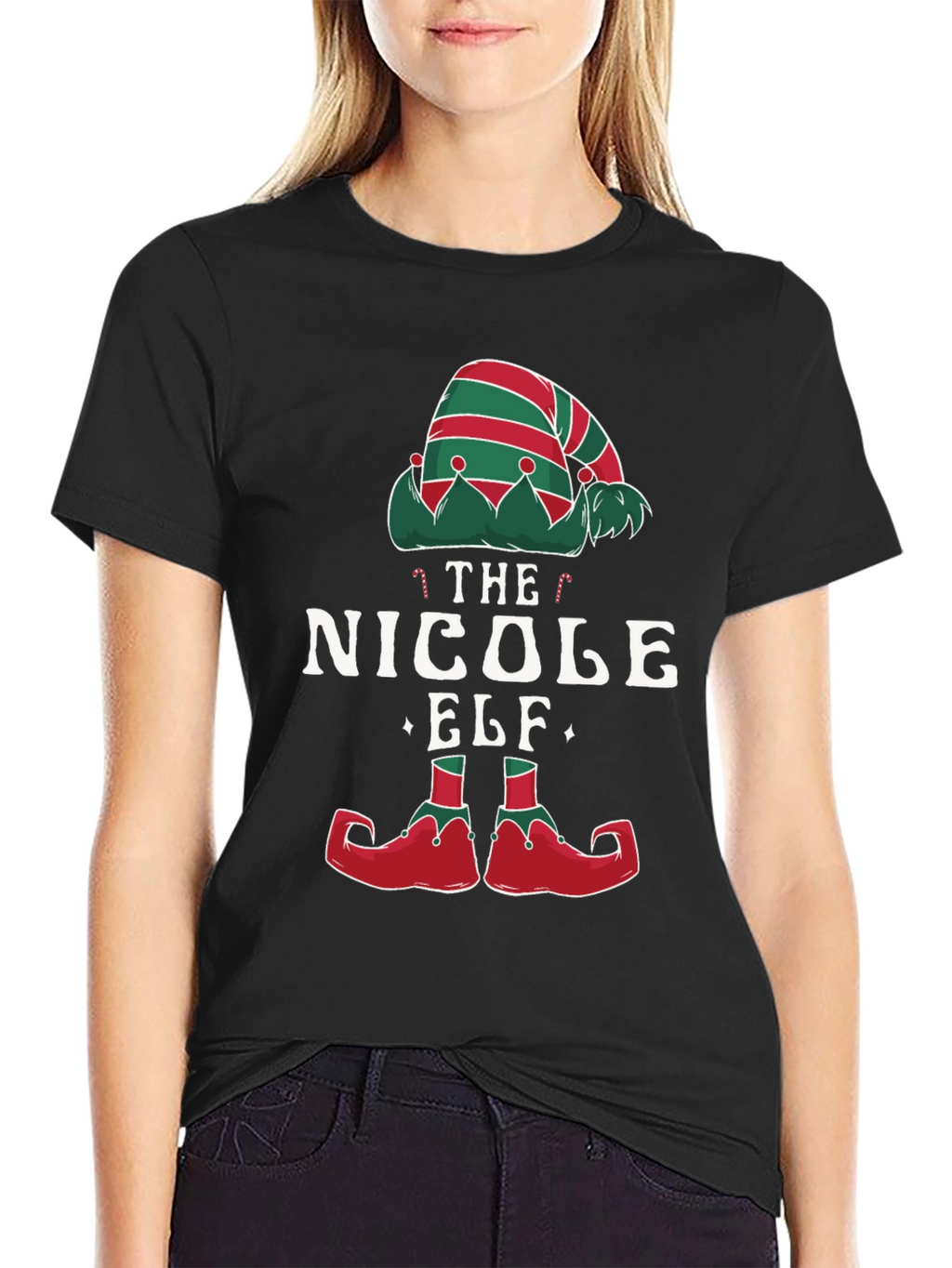 Nicole the Elf Christmas T-Shirt