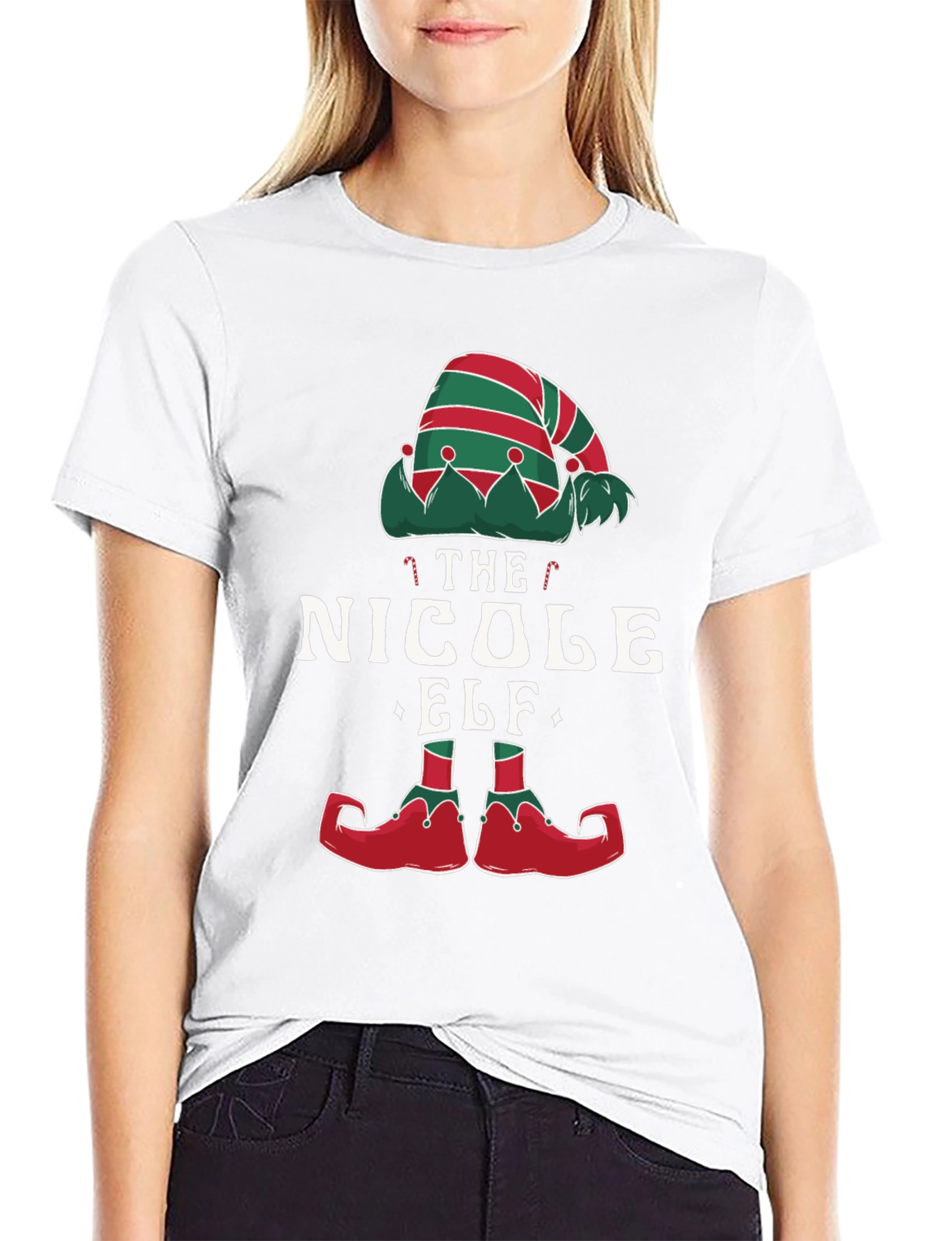 Nicole the Elf Christmas T-Shirt