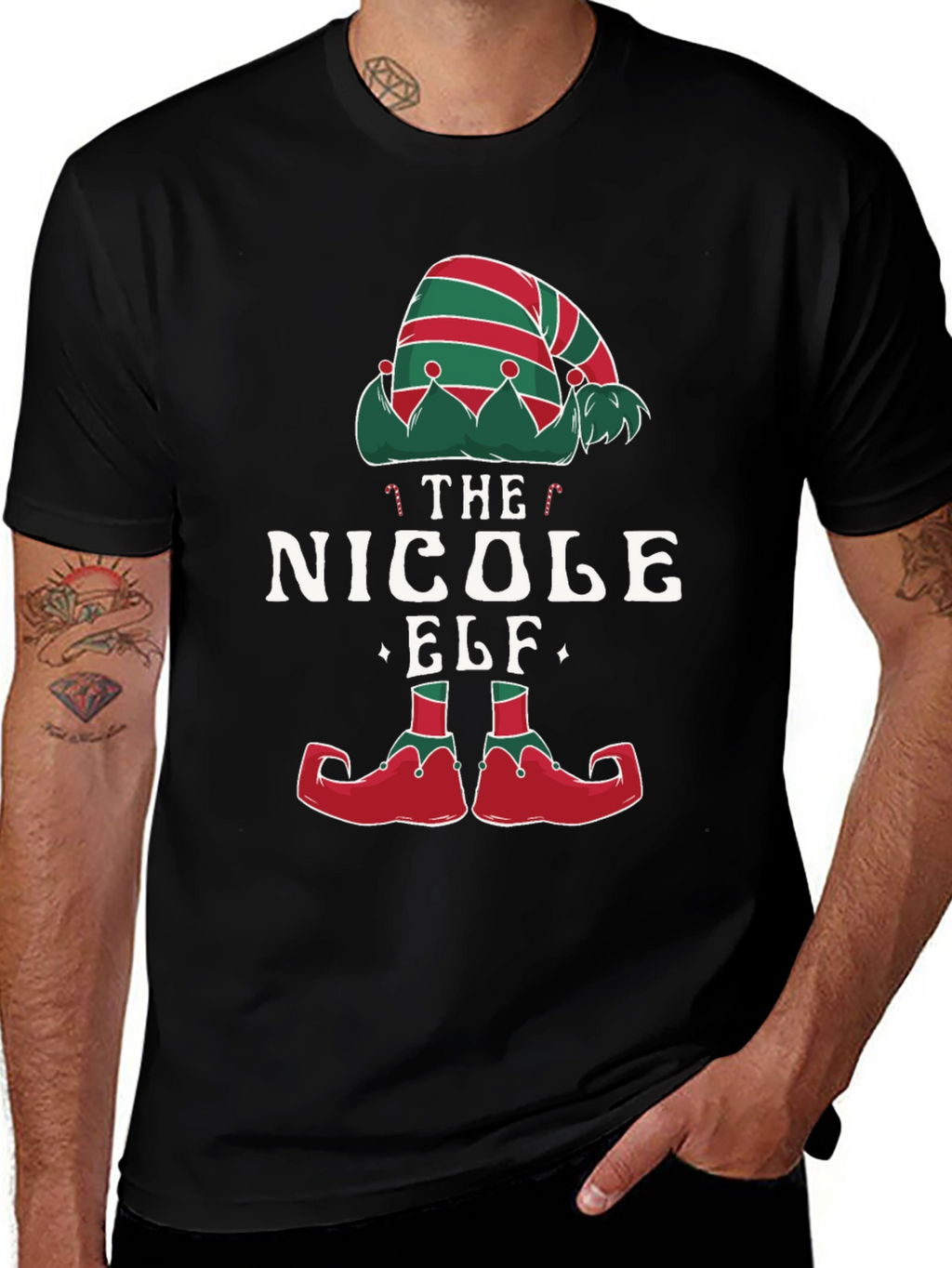 Nicole the Elf Christmas T-Shirt
