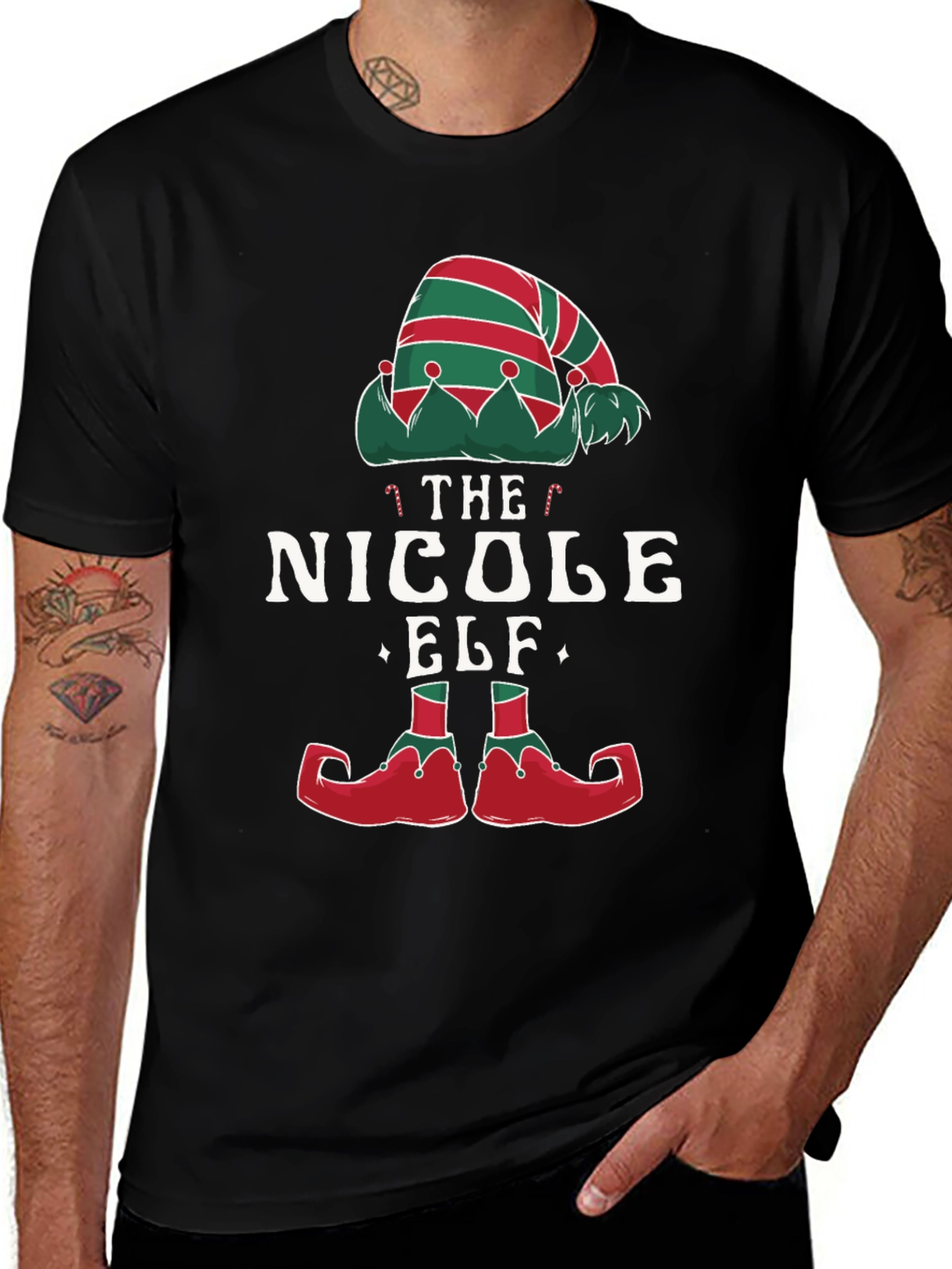 Nicole the Elf Christmas T-Shirt