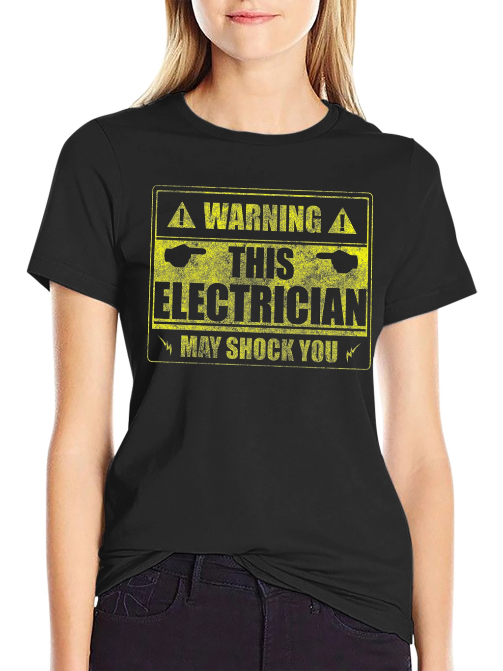Warning Electrician May Shock You T-Shirt