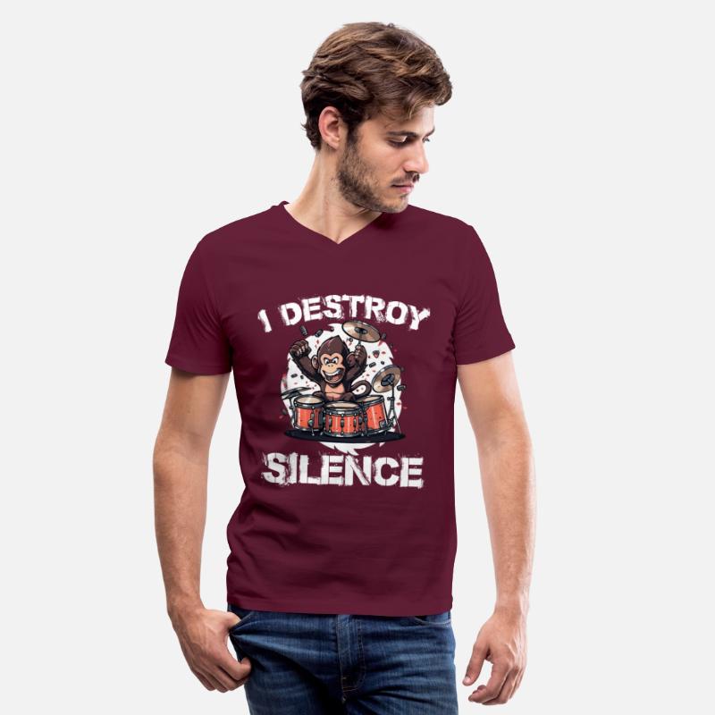 I Destroy Silence Monkey Drums