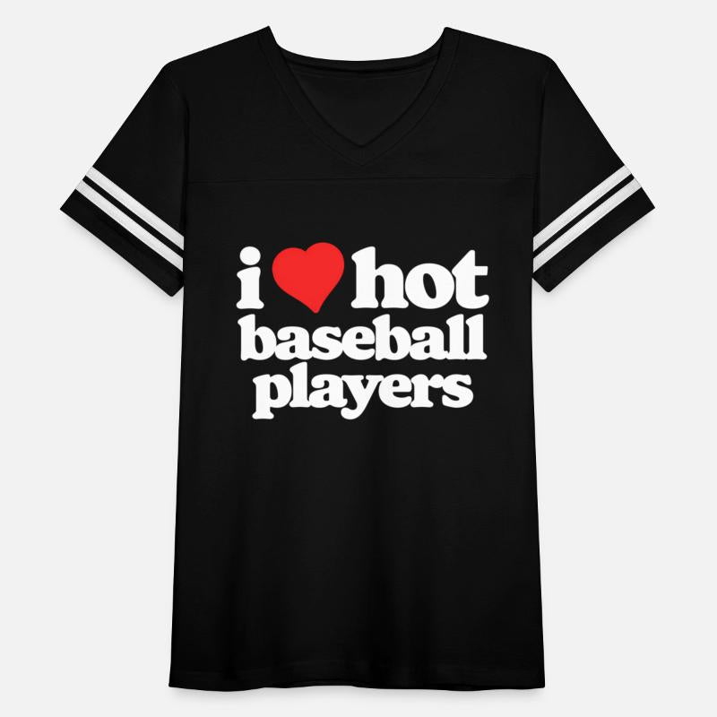 I Love Hot Baseball Players 80S Heart