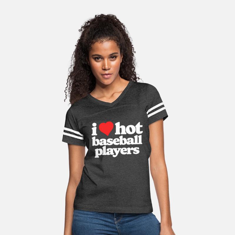 I Love Hot Baseball Players 80S Heart
