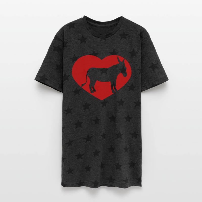 i love love heart donkey horse pony small packelse