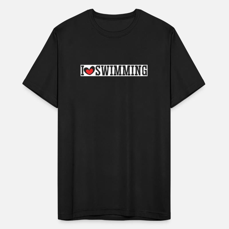 I Love Swimming Swimmer Swim