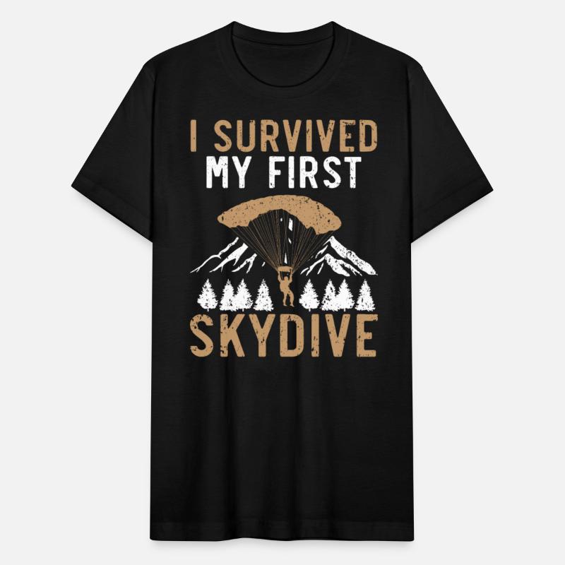 I Survived My First Skydive Parachute Skydiver