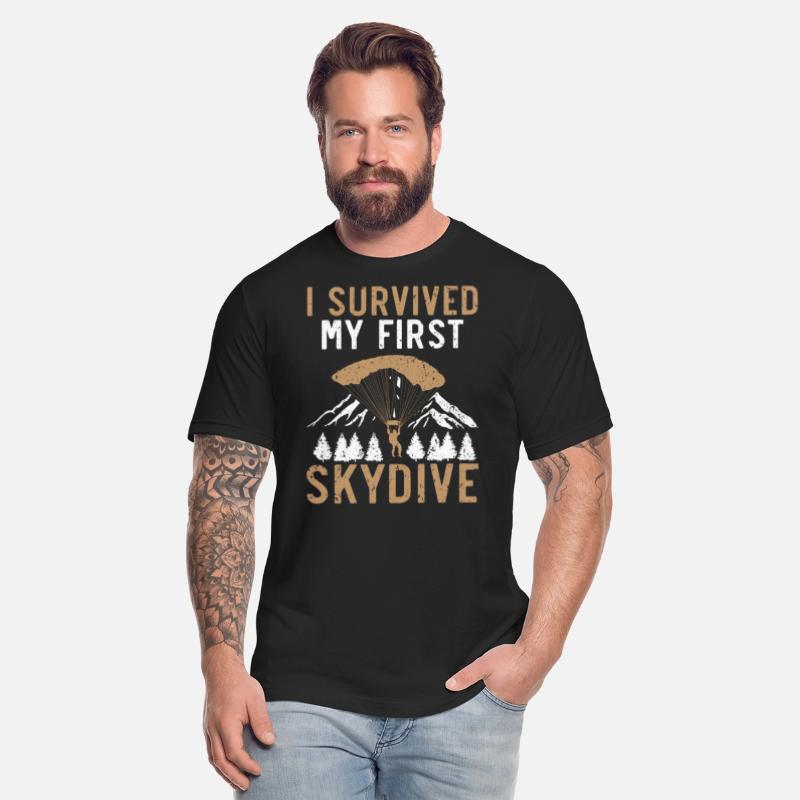 I Survived My First Skydive Parachute Skydiver