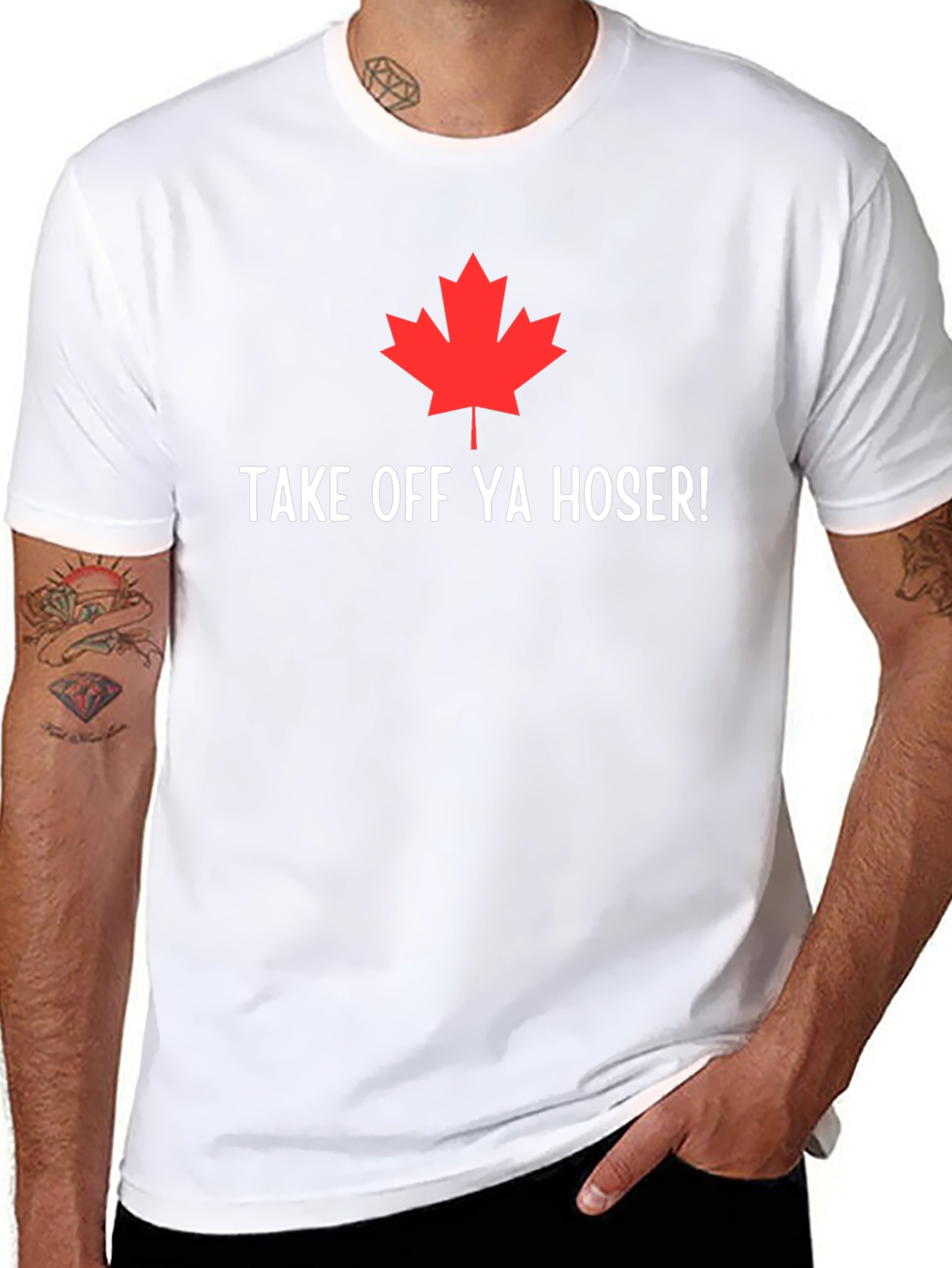 Take Off Ya Hoser Tee - Canadian Pride