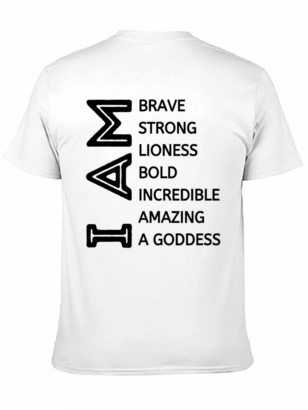 I Am Brave T-Shirt - Womens Empowerment