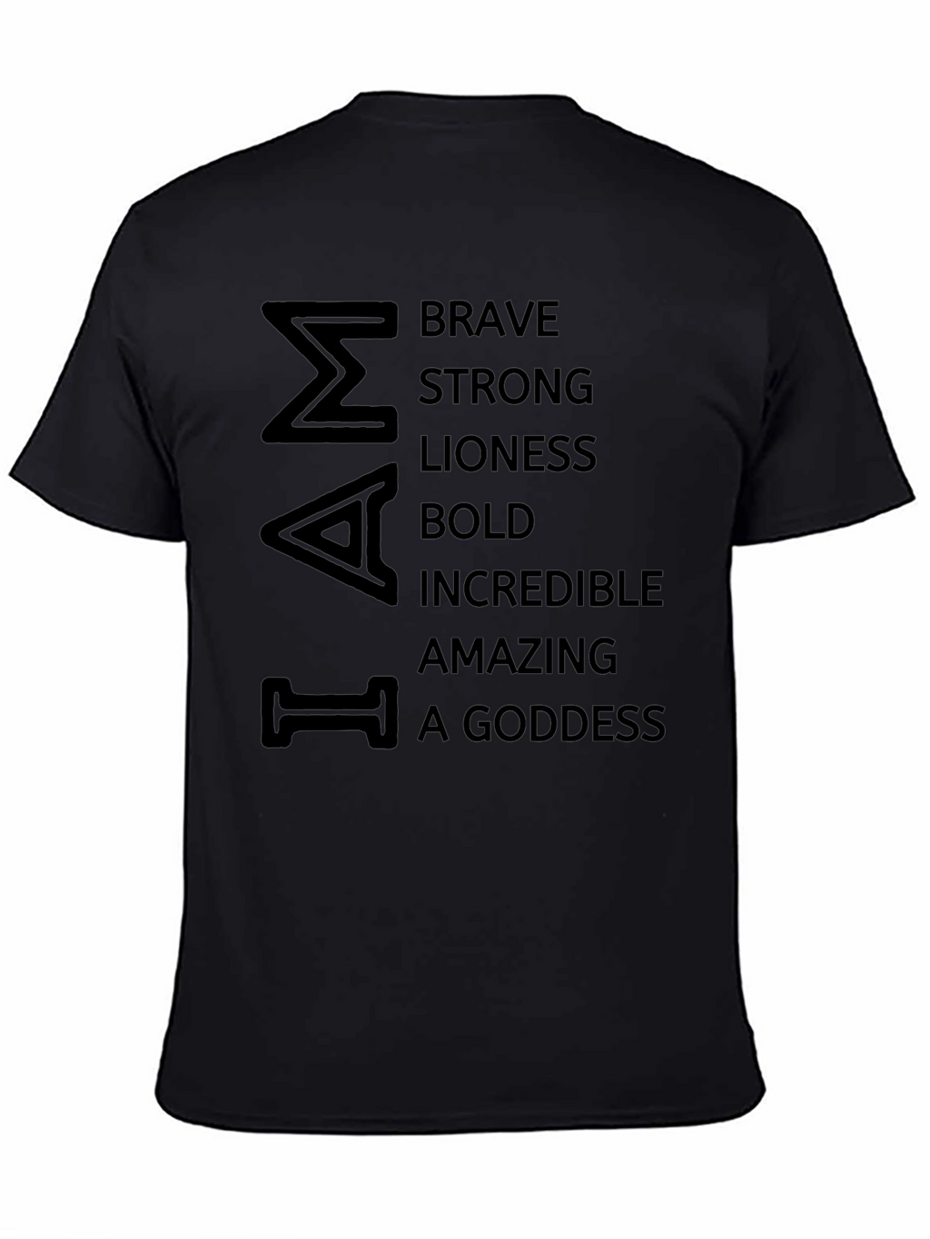 I Am Brave T-Shirt - Womens Empowerment