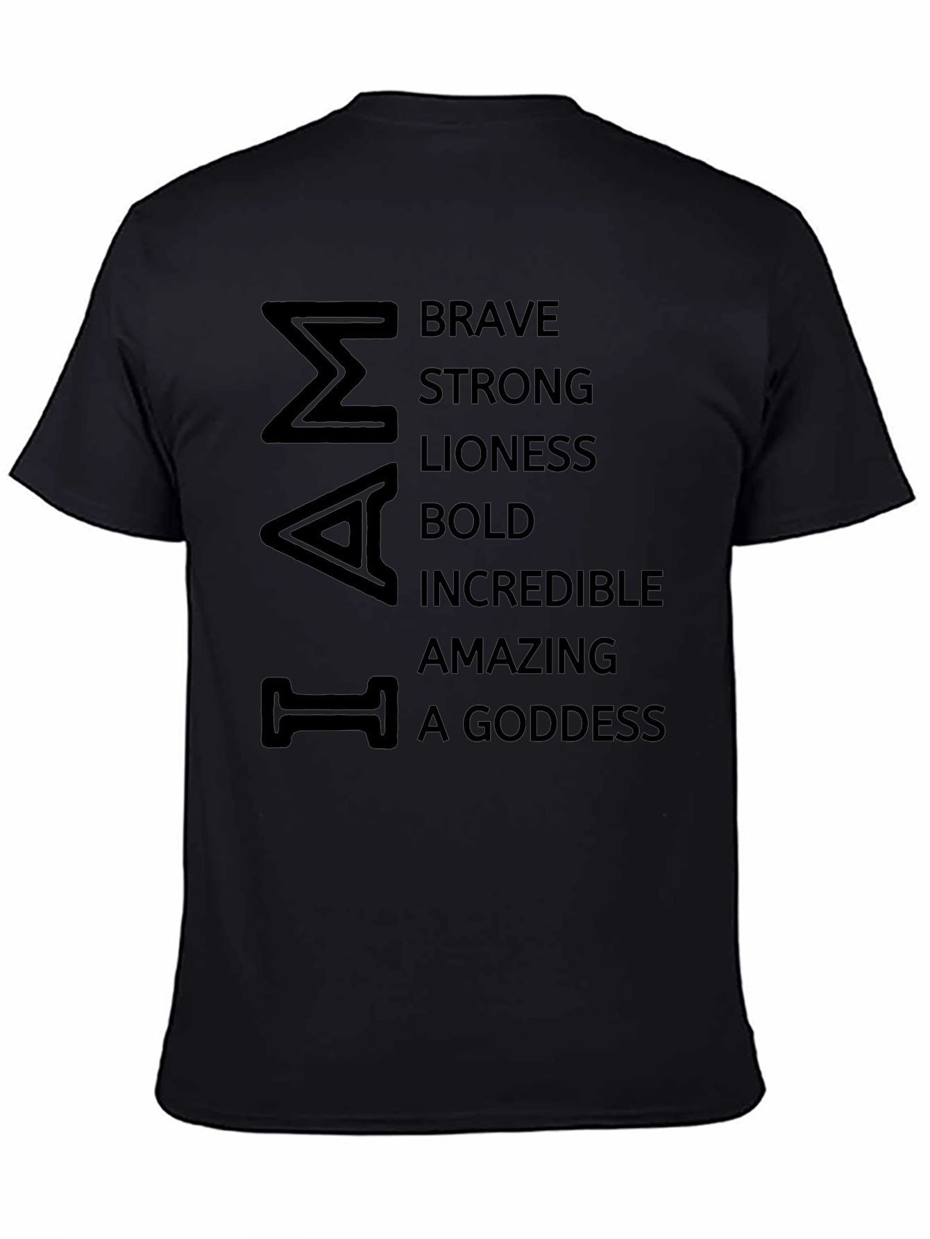 I Am Brave T-Shirt - Womens Empowerment