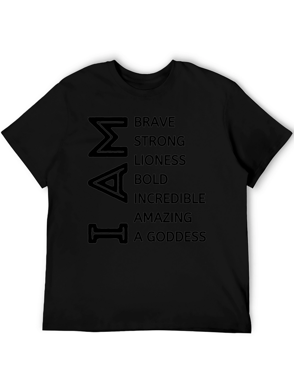 I Am Brave T-Shirt - Womens Empowerment