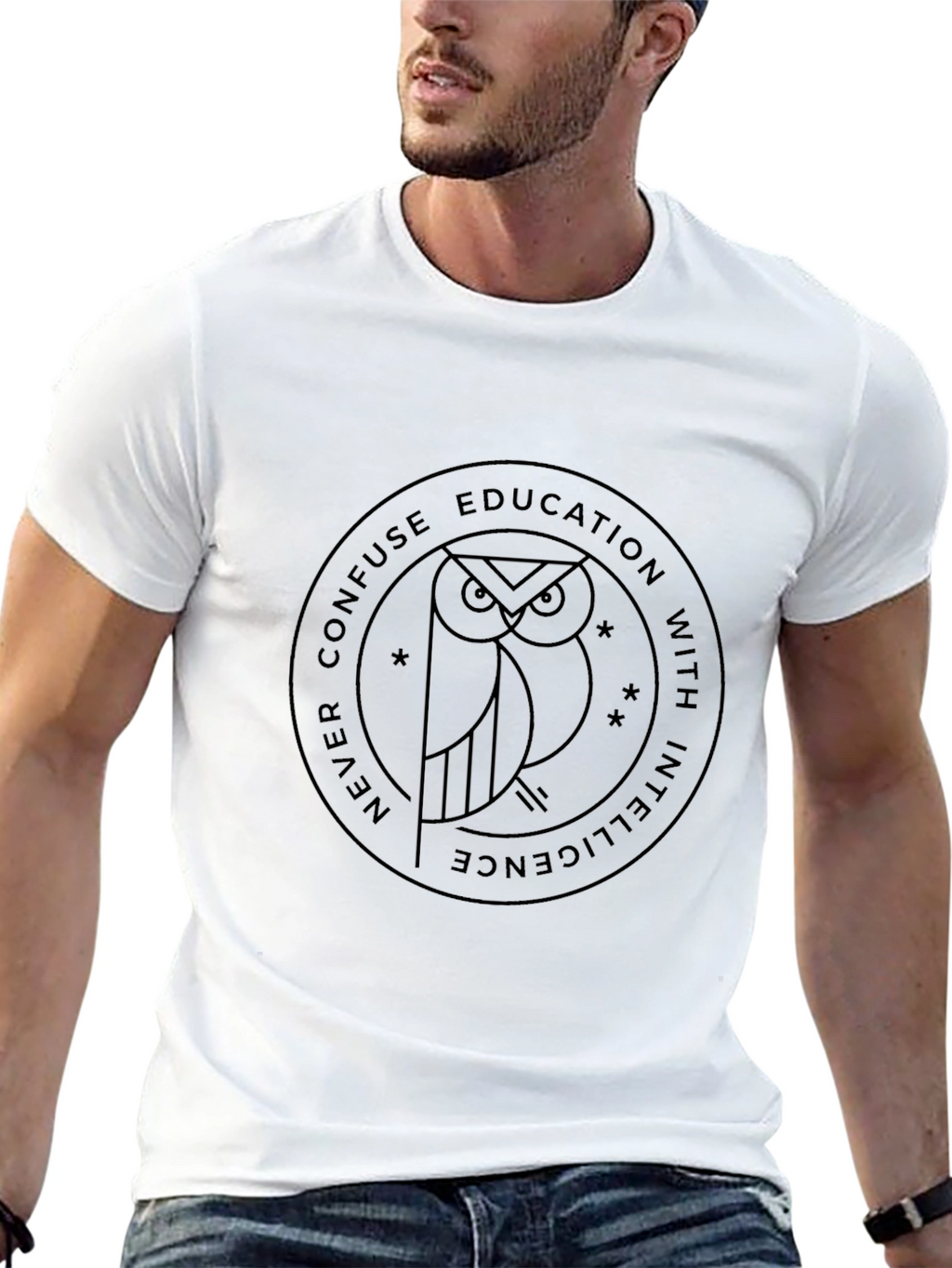 Owl Education Graphic Tee