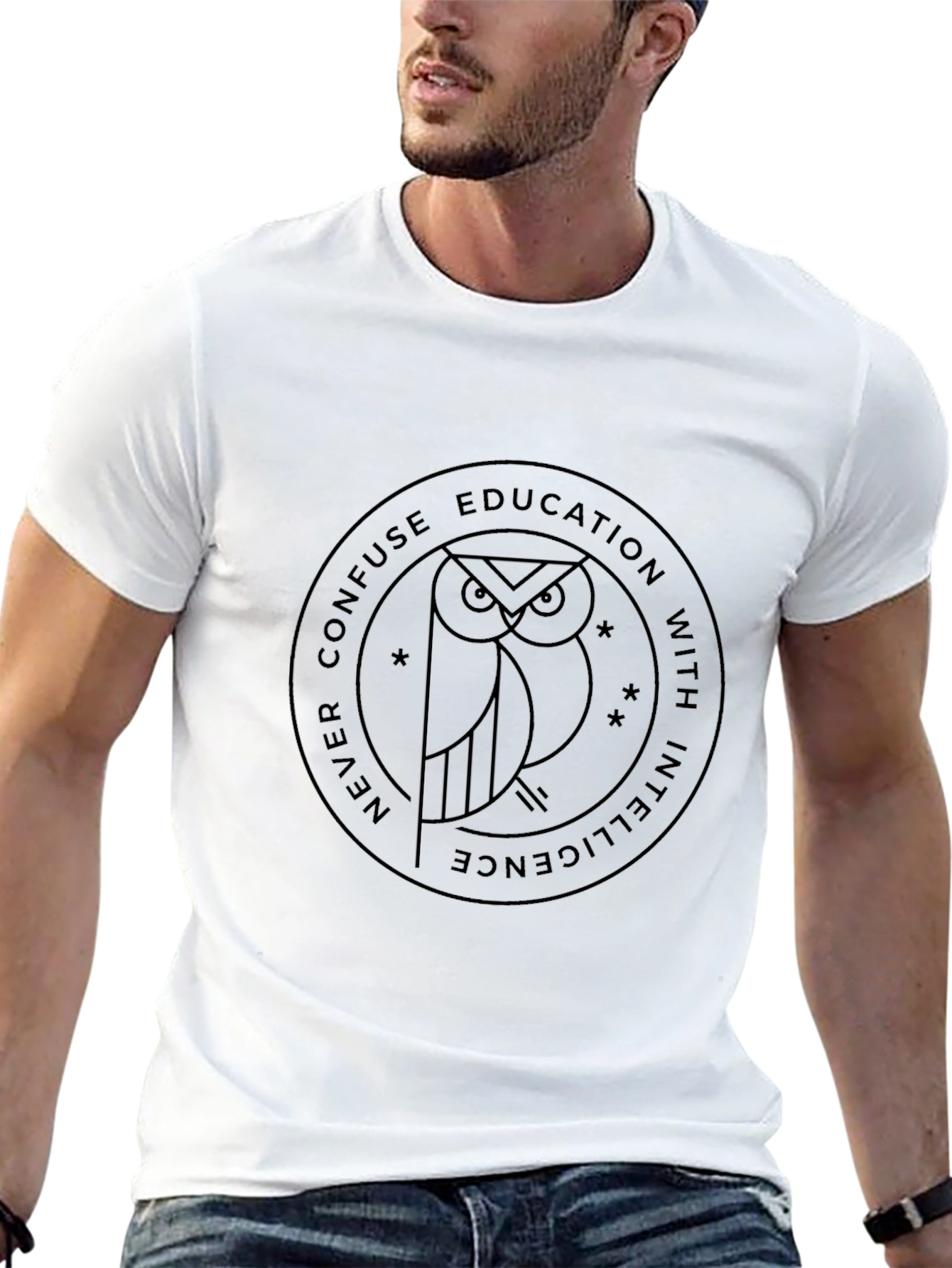 Owl Education Graphic Tee