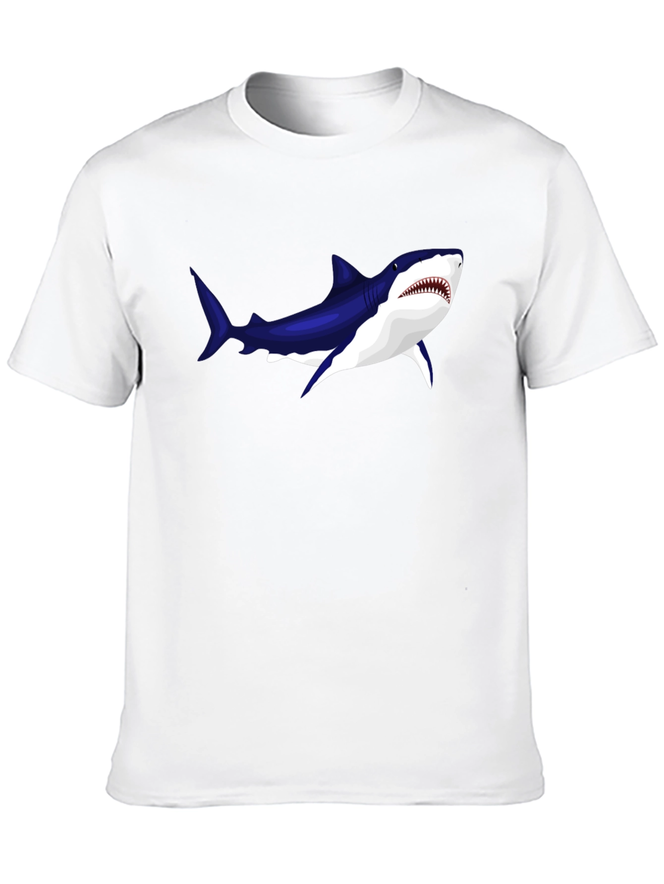 Cool Shark Graphic Black T-Shirt