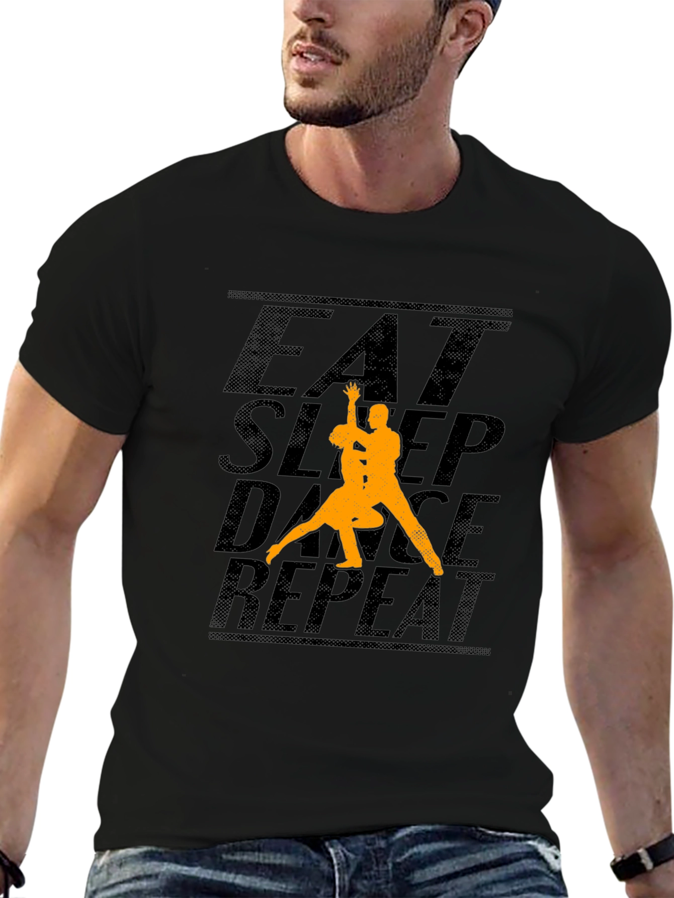 Eat Sleep Dance Repeat Graphic T-Shirt