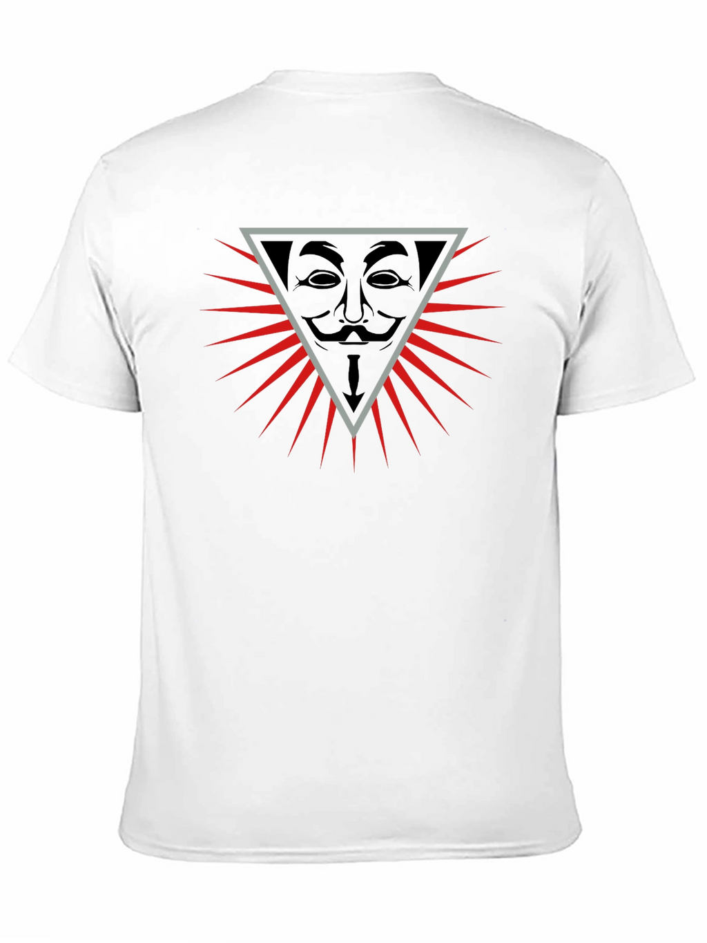 Anonymous Mask Graphic Tee - Bold Statement Shirt