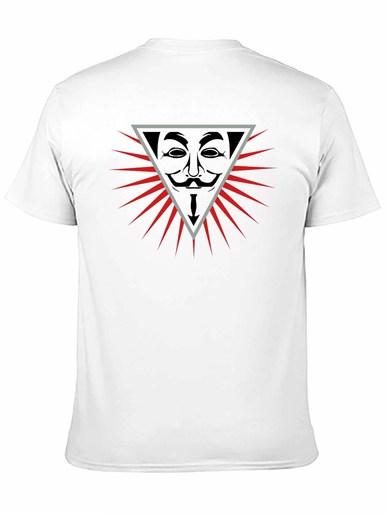 Anonymous Mask Graphic Tee - Bold Statement Shirt