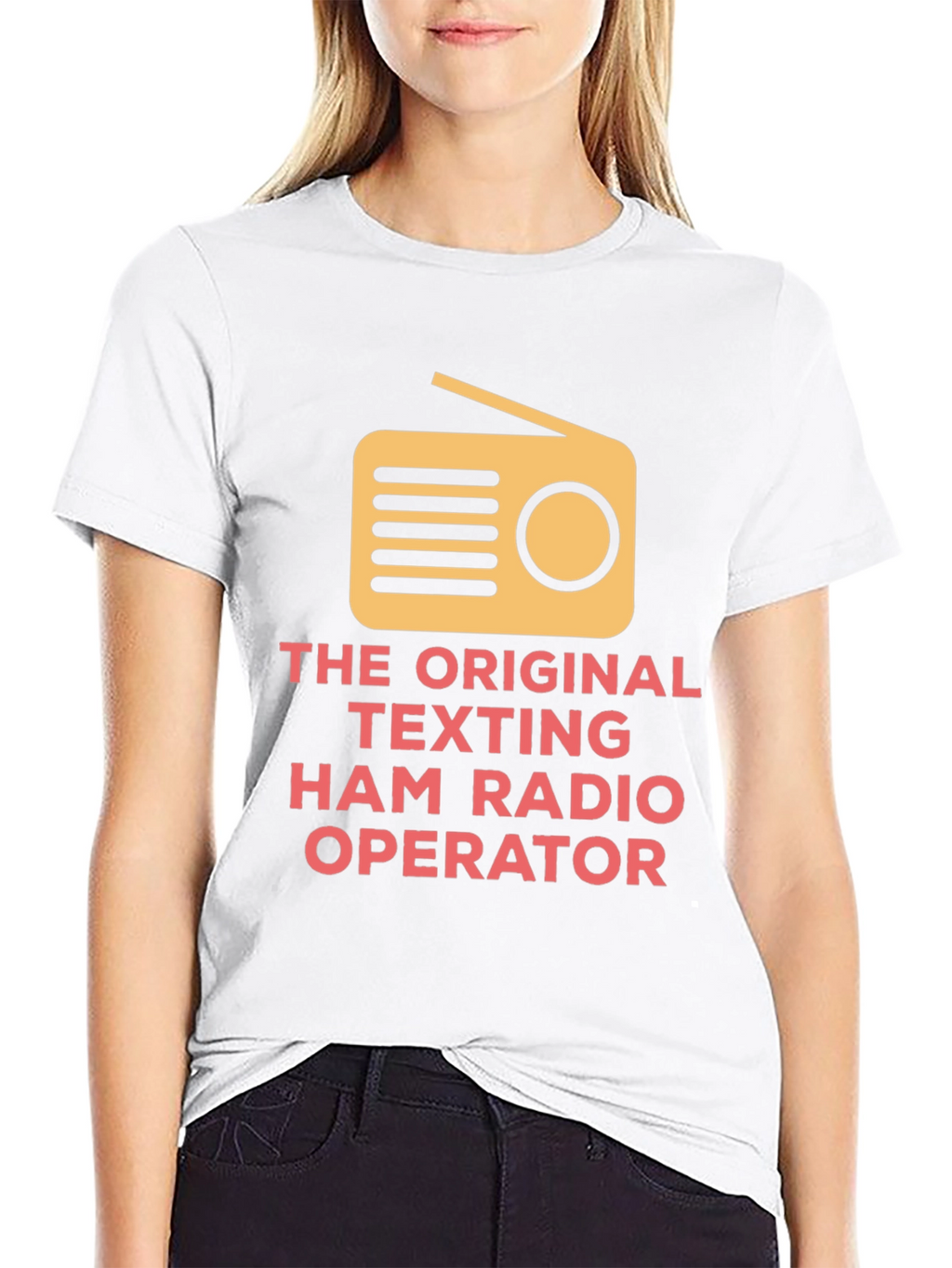 Original Texting Ham Radio Operator T-Shirt