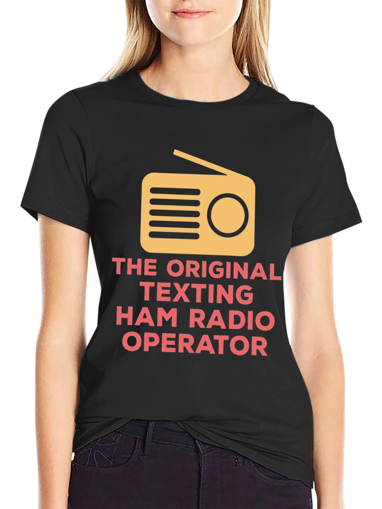 Original Texting Ham Radio Operator T-Shirt