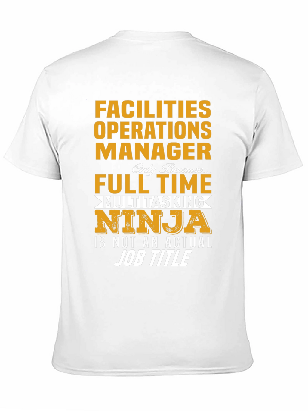 Facilities Operations Manager Ninja T-Shirt