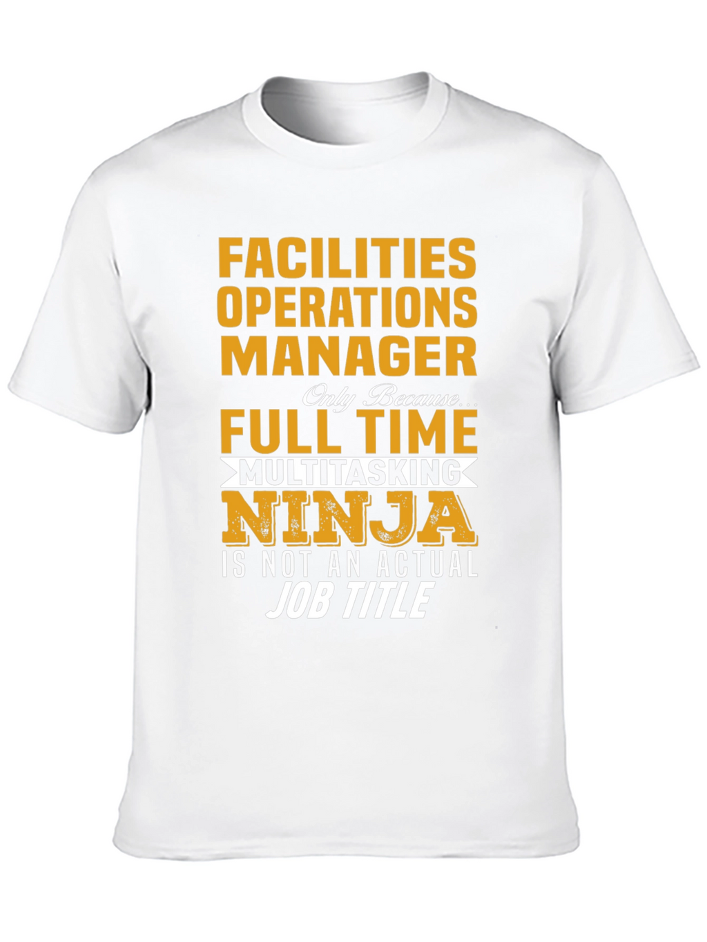 Facilities Operations Manager Ninja T-Shirt