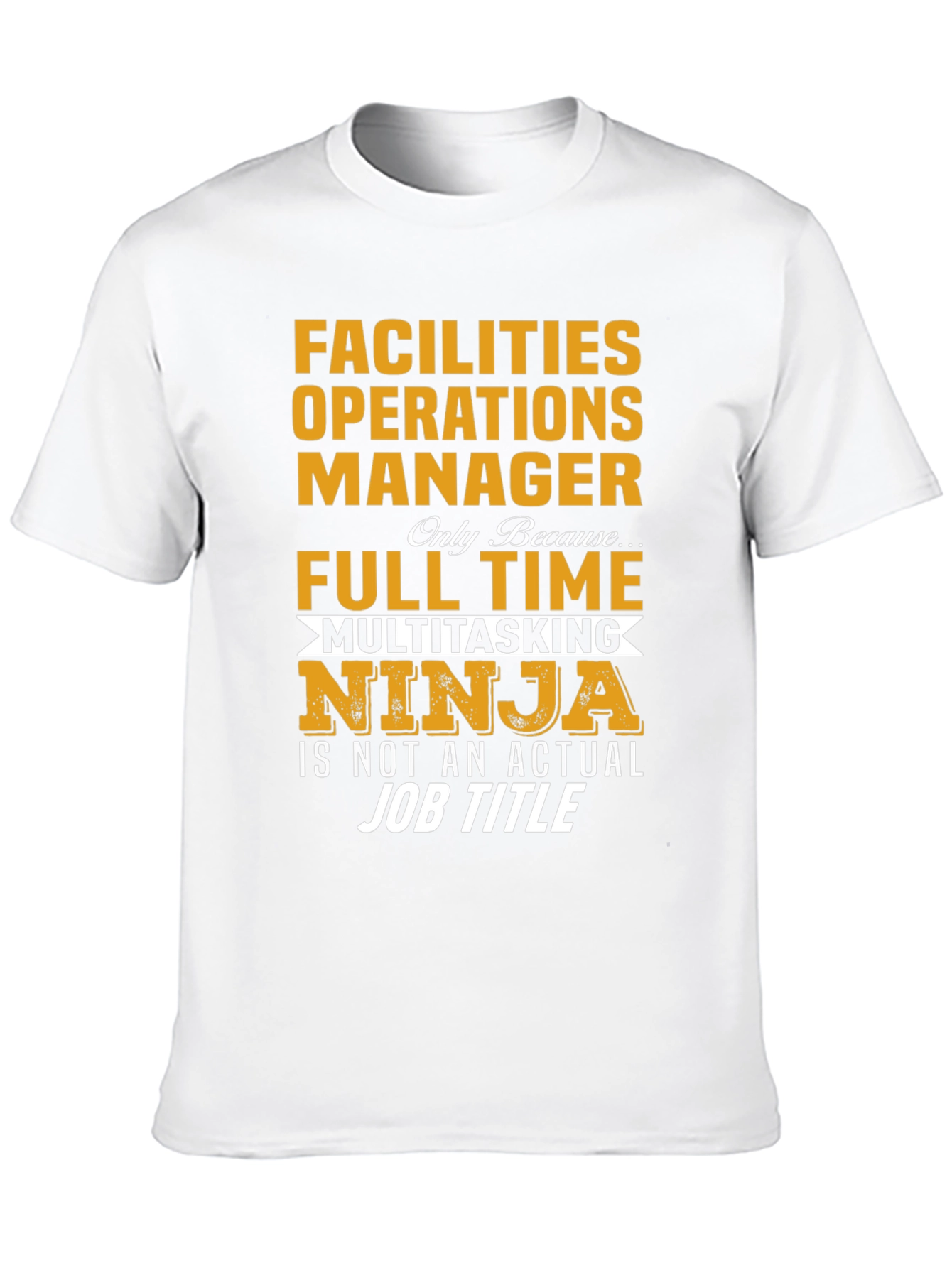 Facilities Operations Manager Ninja T-Shirt
