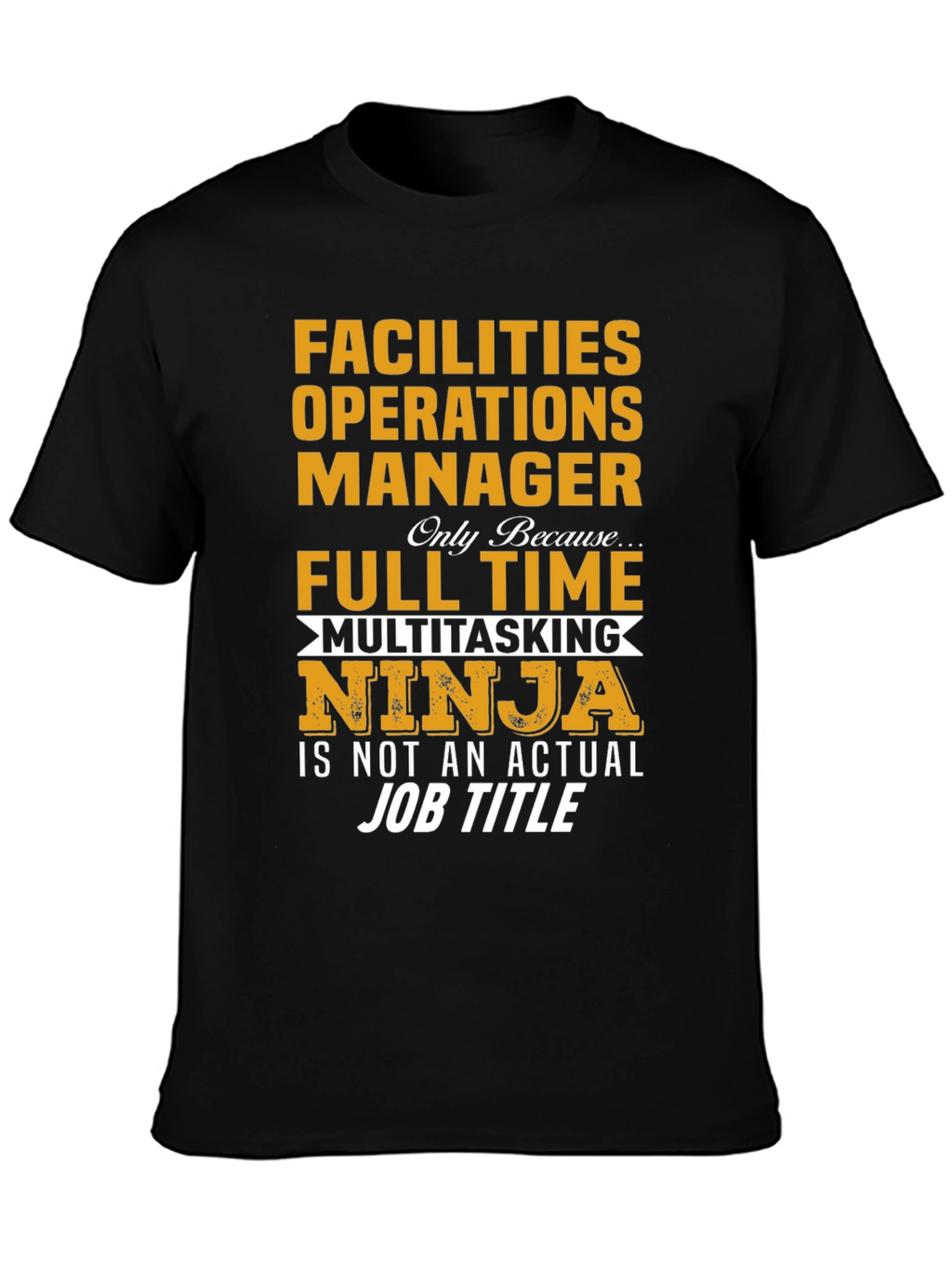 Facilities Operations Manager Ninja T-Shirt