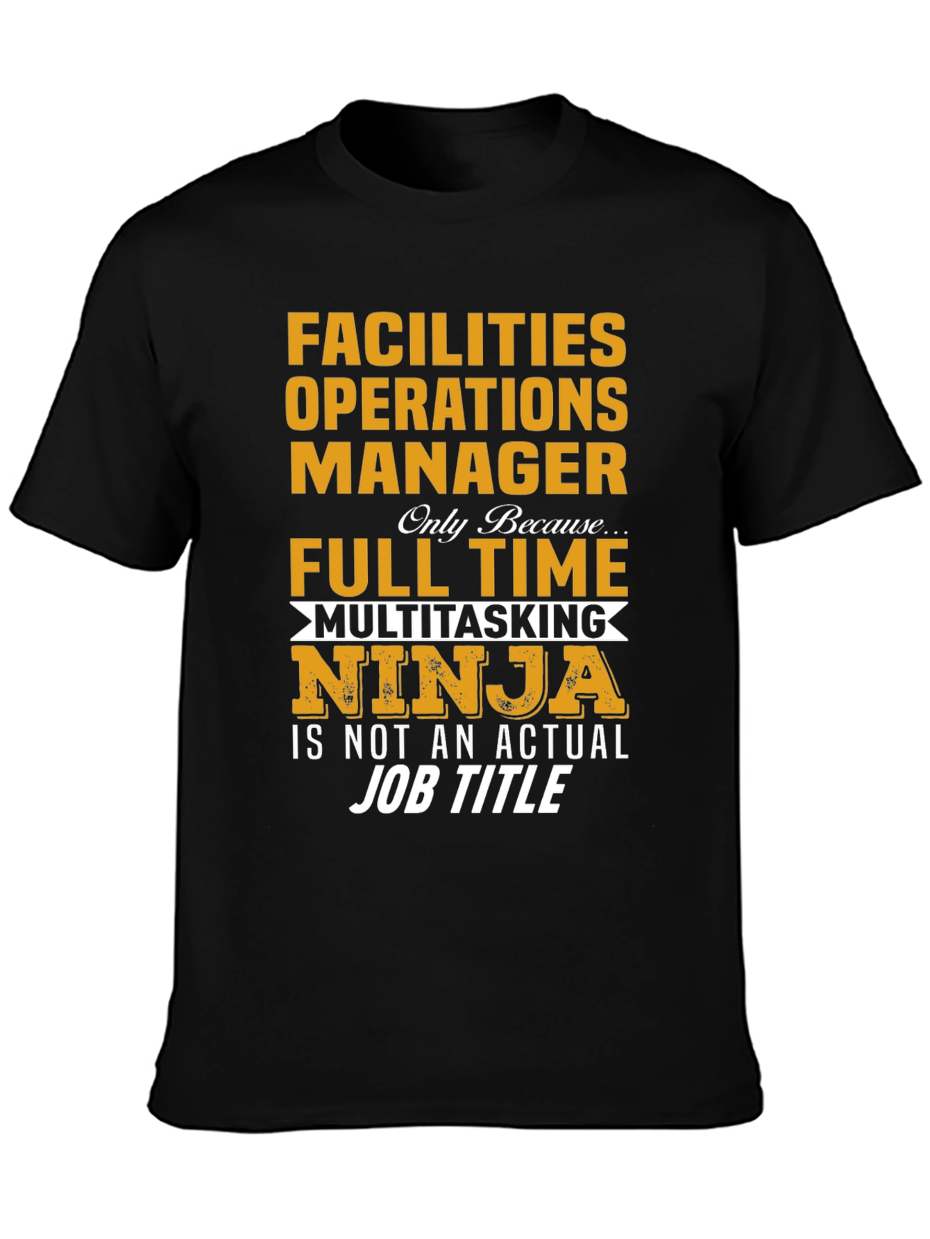 Facilities Operations Manager Ninja T-Shirt