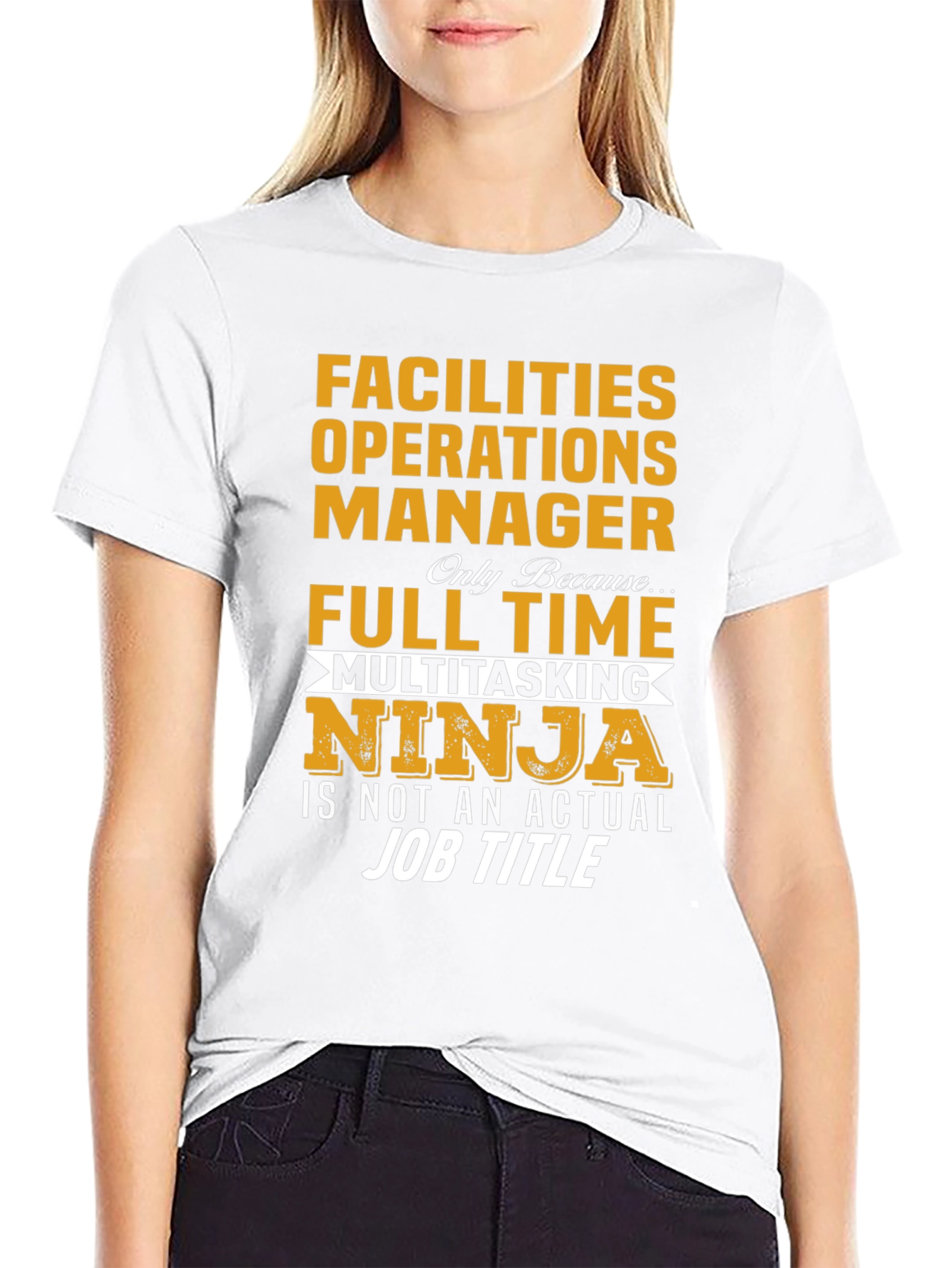 Facilities Operations Manager Ninja T-Shirt