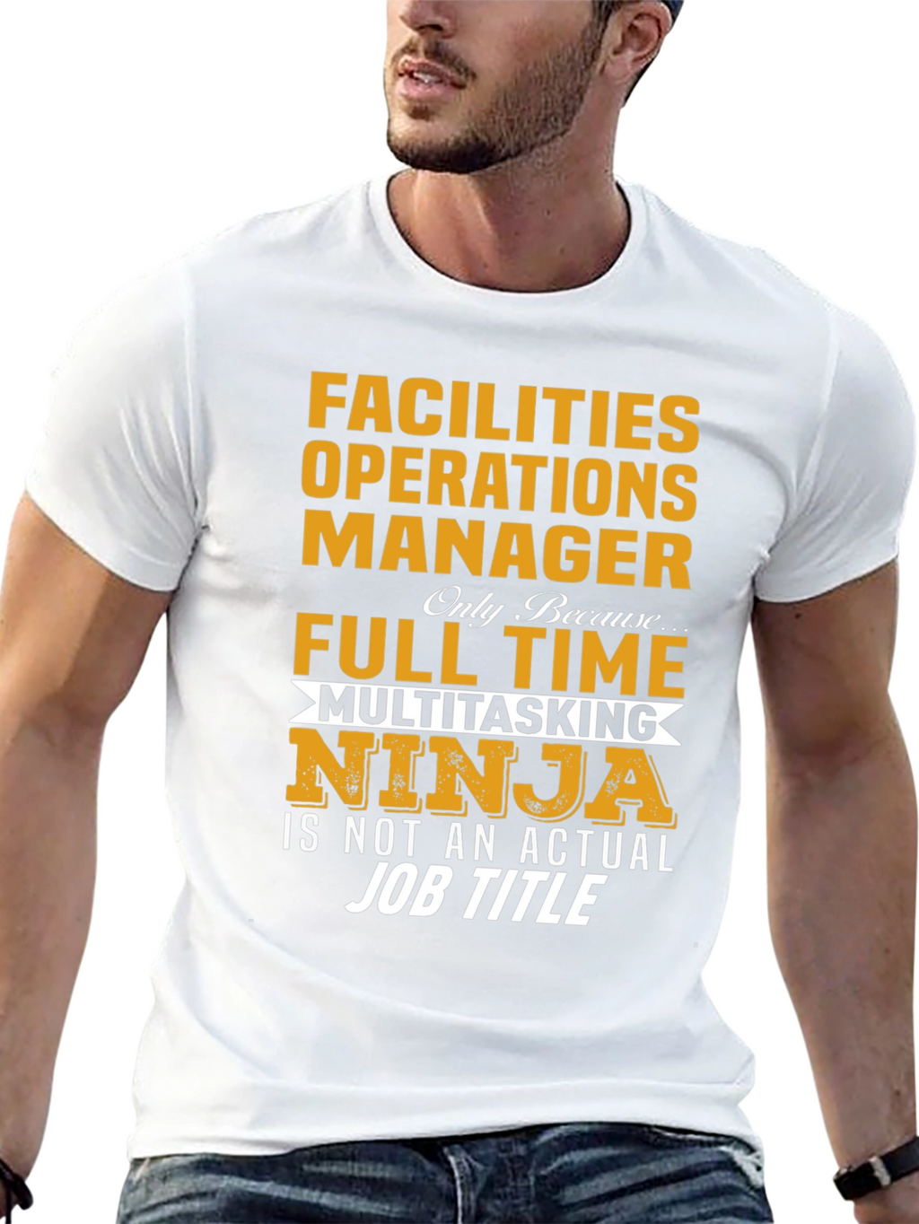 Facilities Operations Manager Ninja T-Shirt