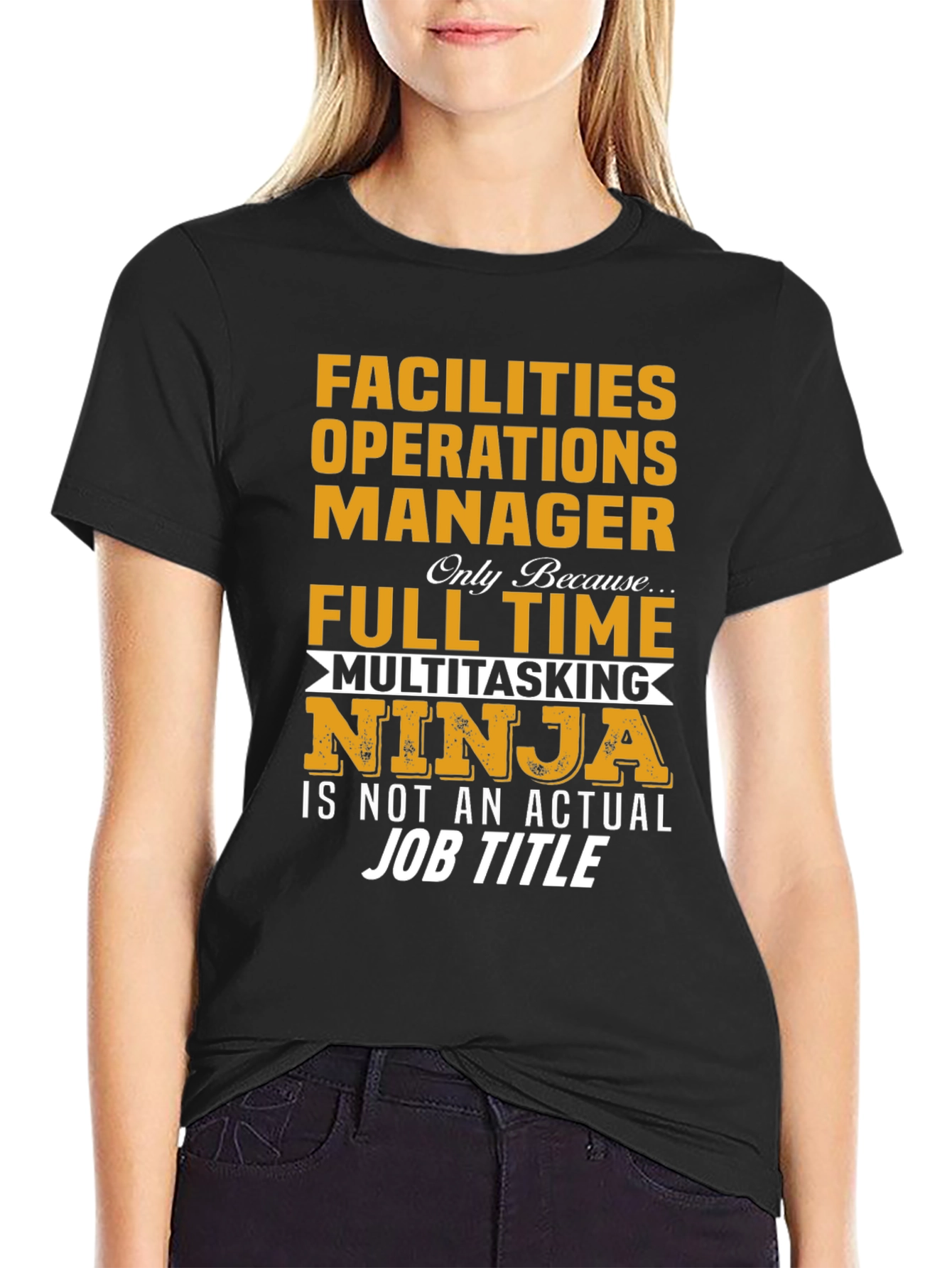 Facilities Operations Manager Ninja T-Shirt