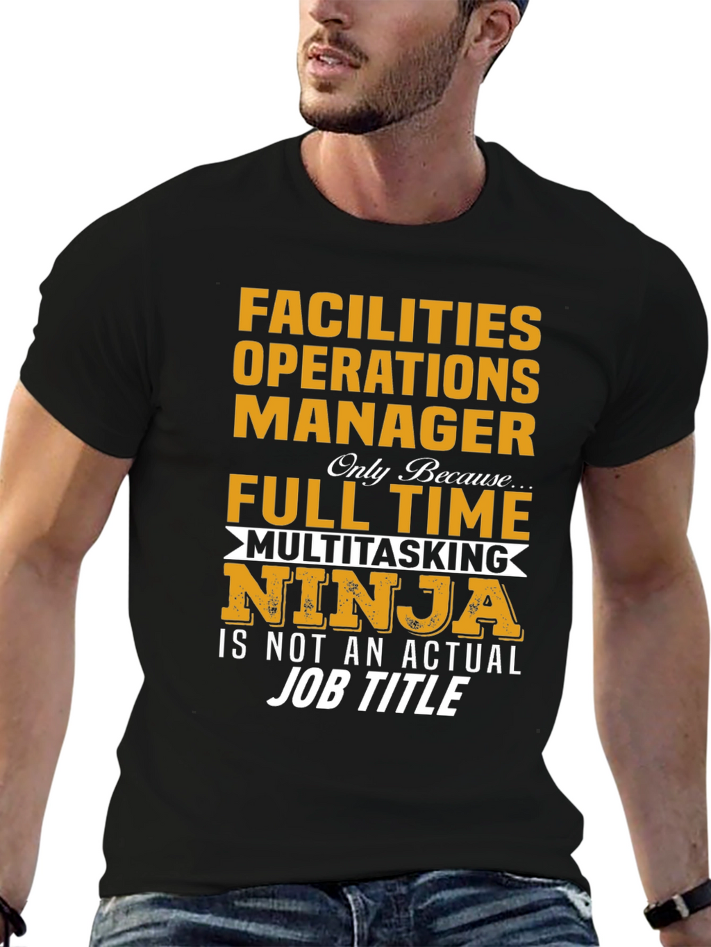 Facilities Operations Manager Ninja T-Shirt