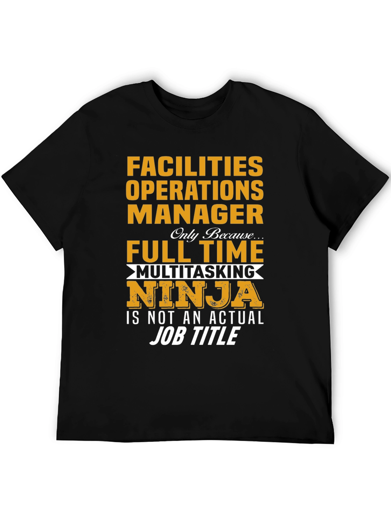 Facilities Operations Manager Ninja T-Shirt