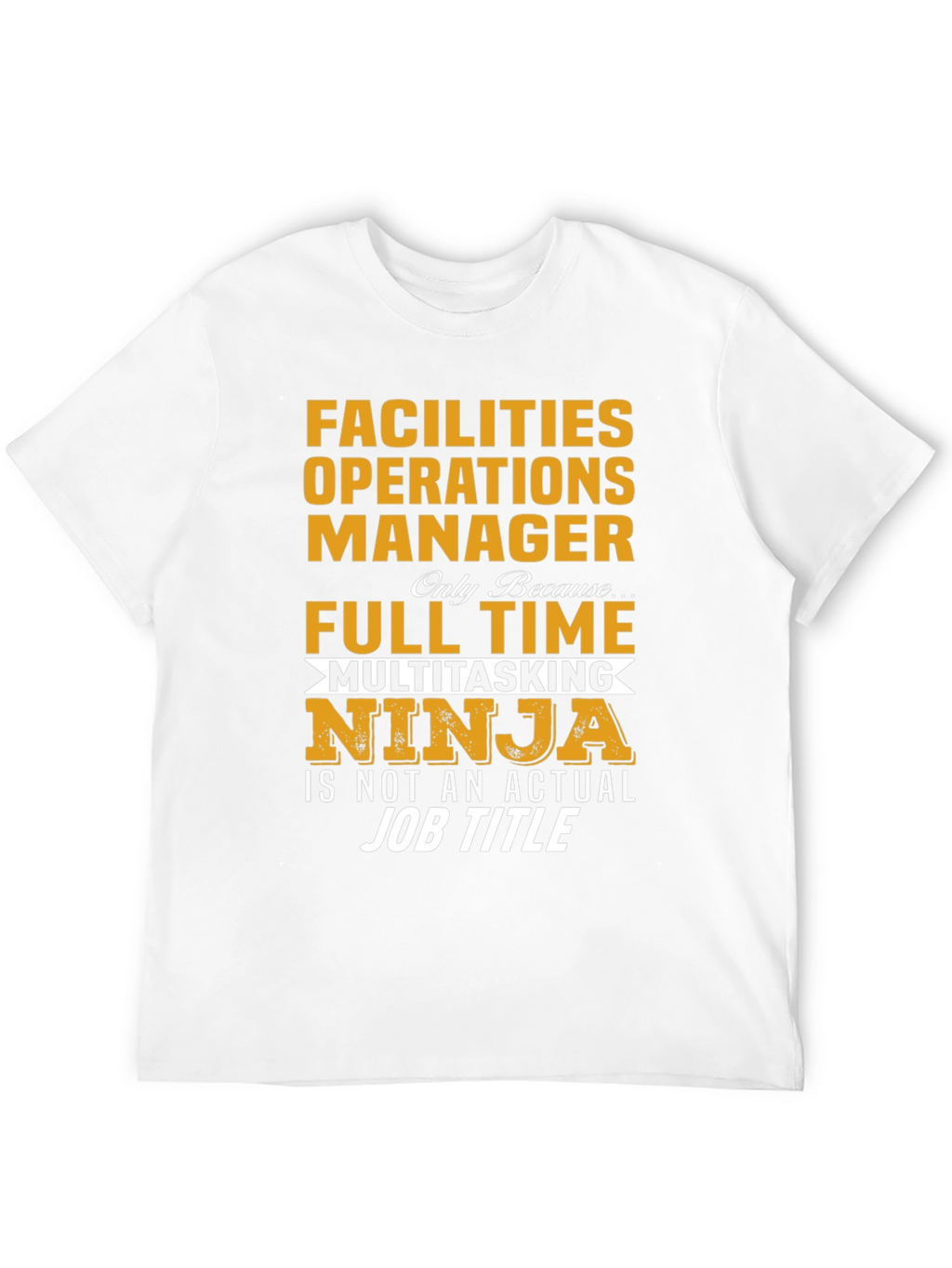 Facilities Operations Manager Ninja T-Shirt