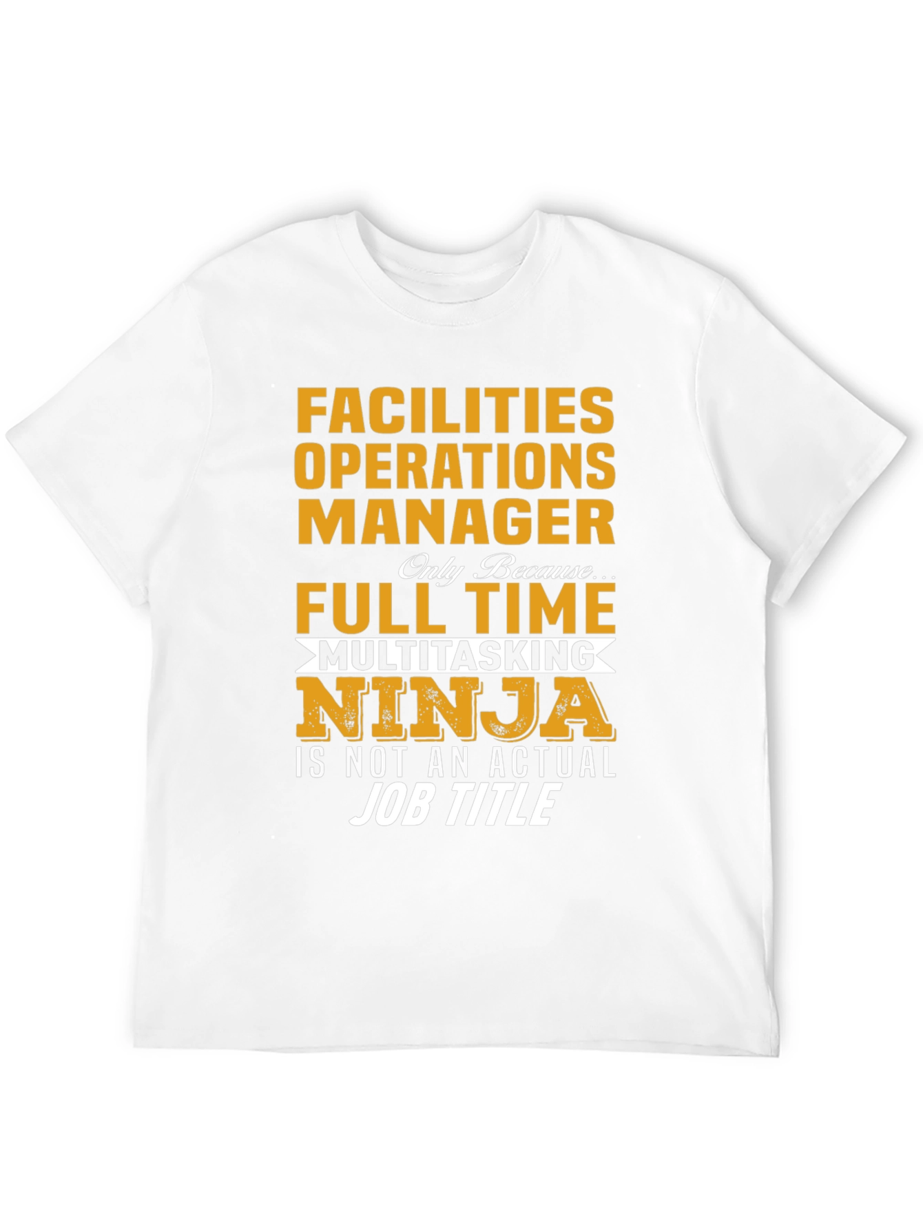 Facilities Operations Manager Ninja T-Shirt
