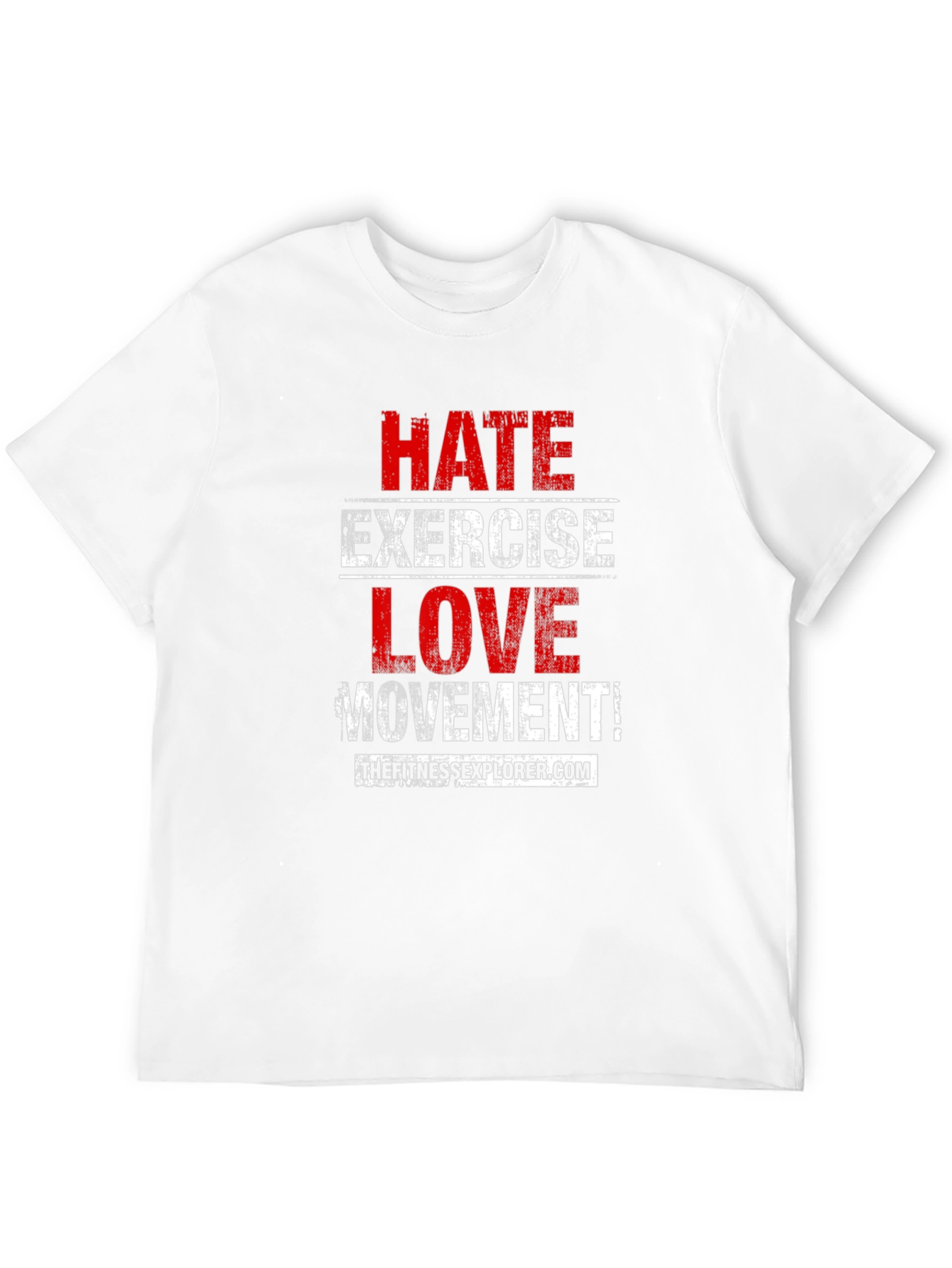 Hate Exercise Love Movement Black T-Shirt