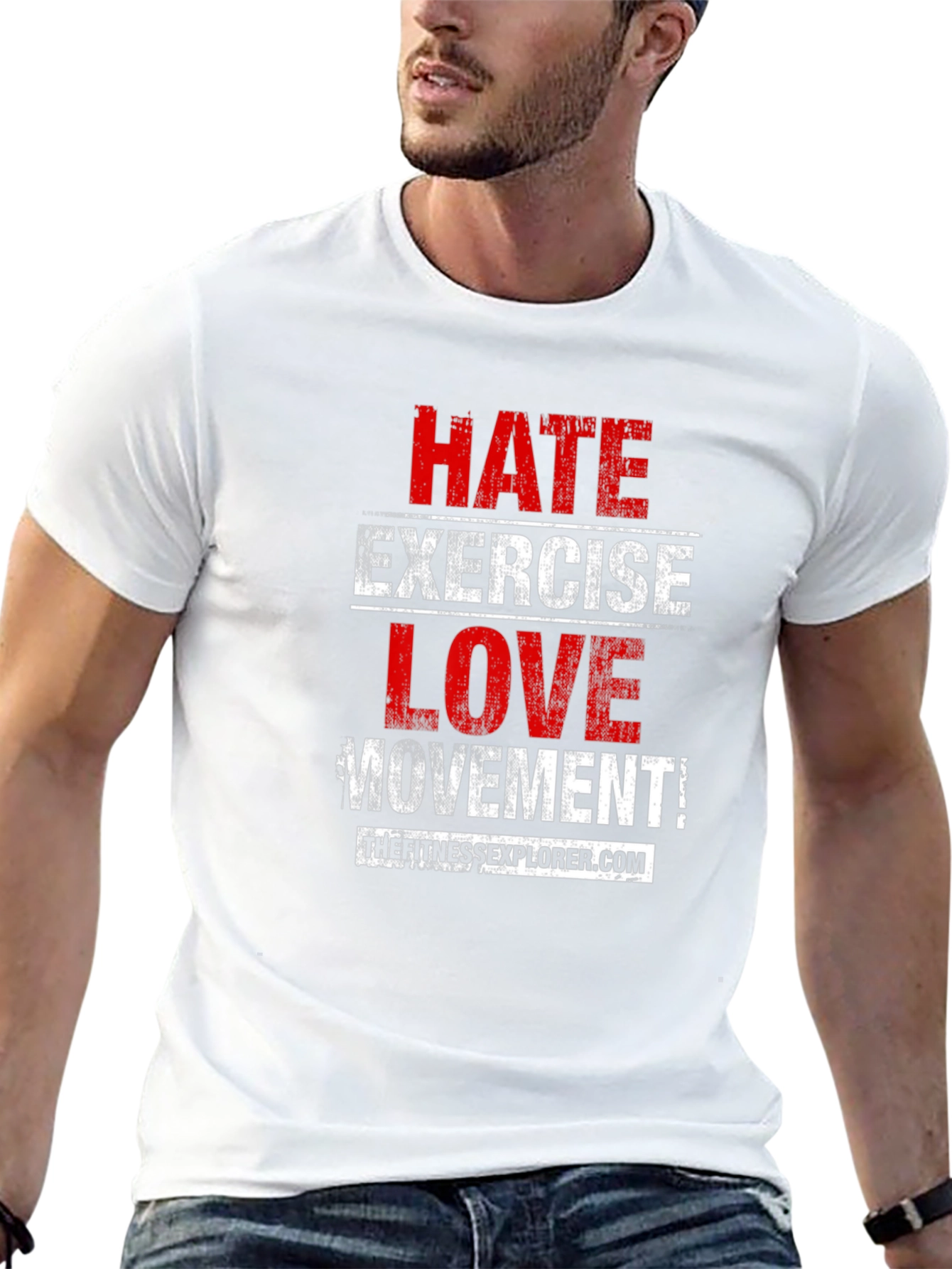 Hate Exercise Love Movement Black T-Shirt