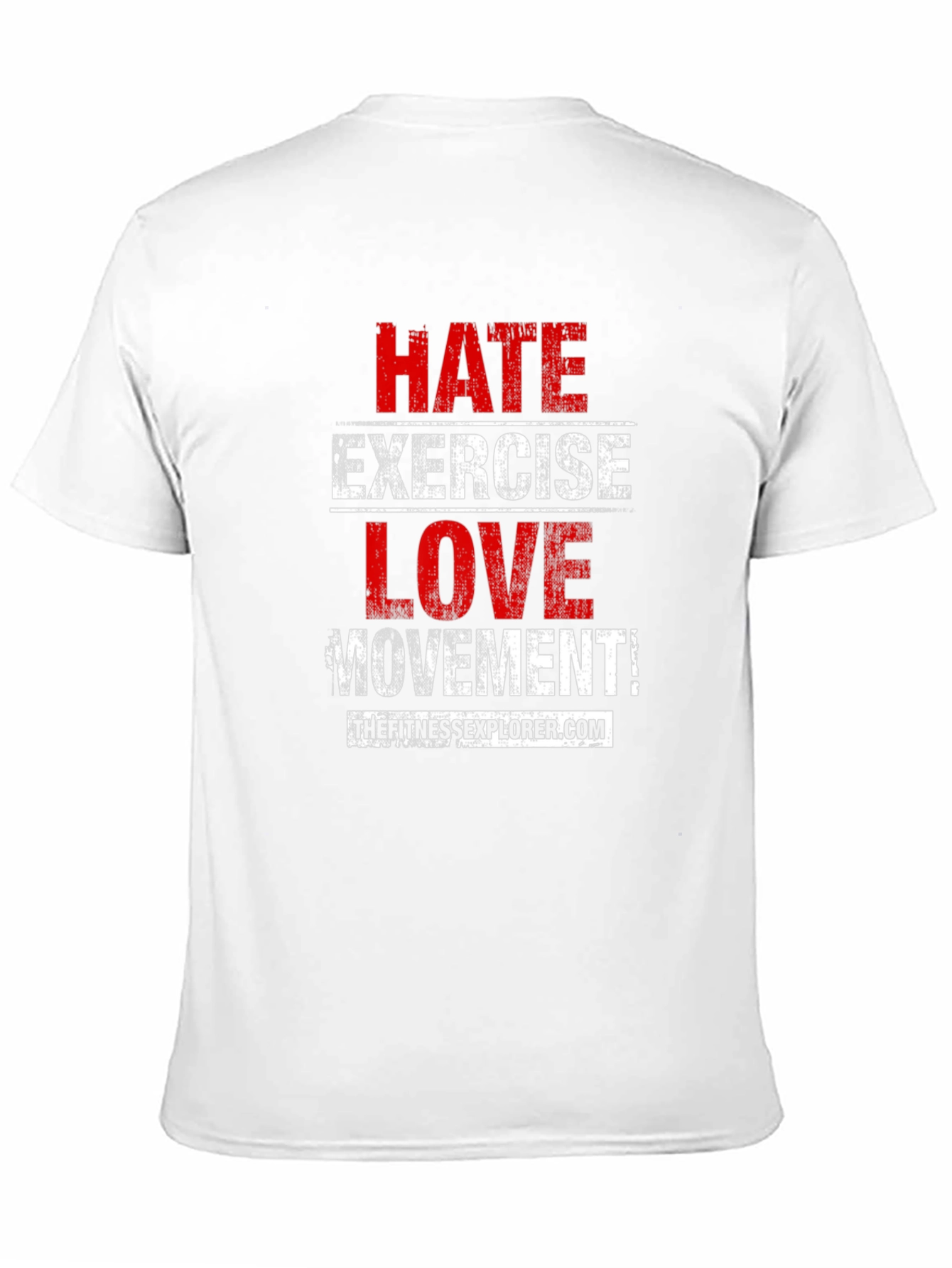 Hate Exercise Love Movement Black T-Shirt
