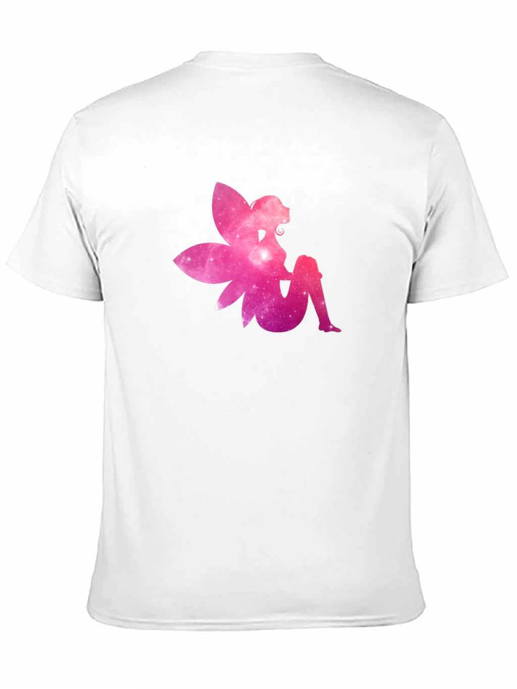 Galaxy Fairy Graphic Tee - Black Cotton T-Shirt